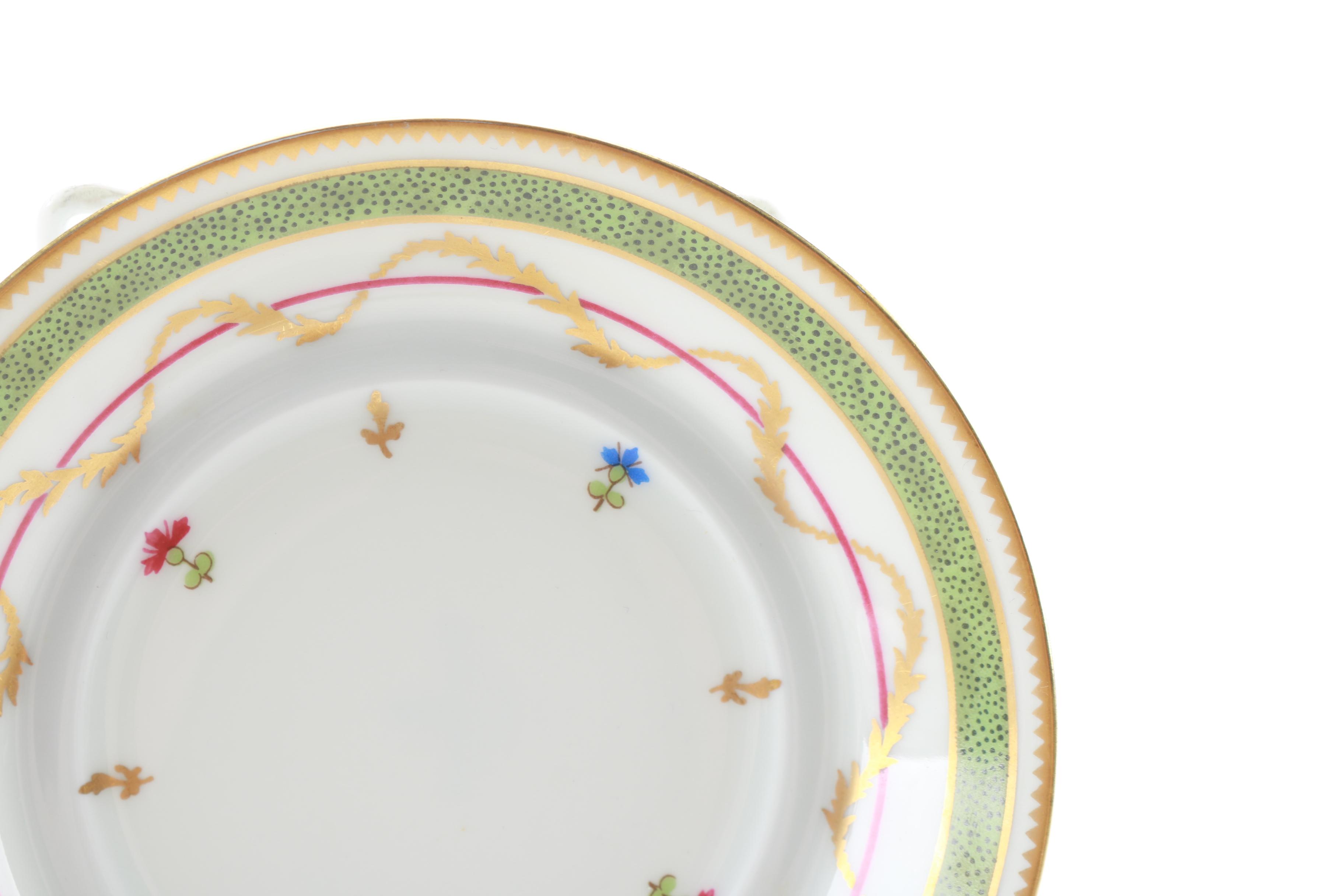 Haviland "Vieux Paris Green" China