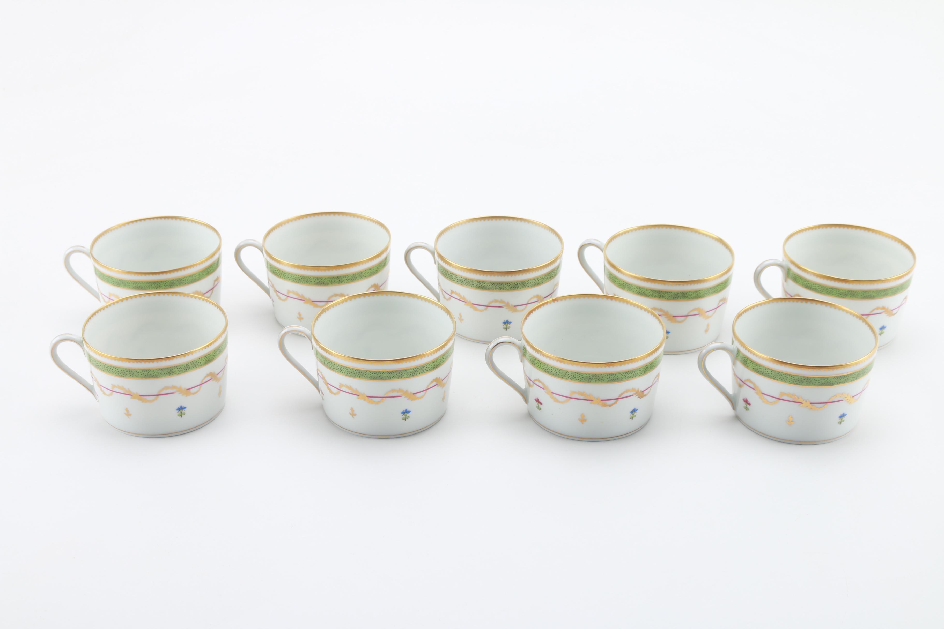 Haviland "Vieux Paris Green" China