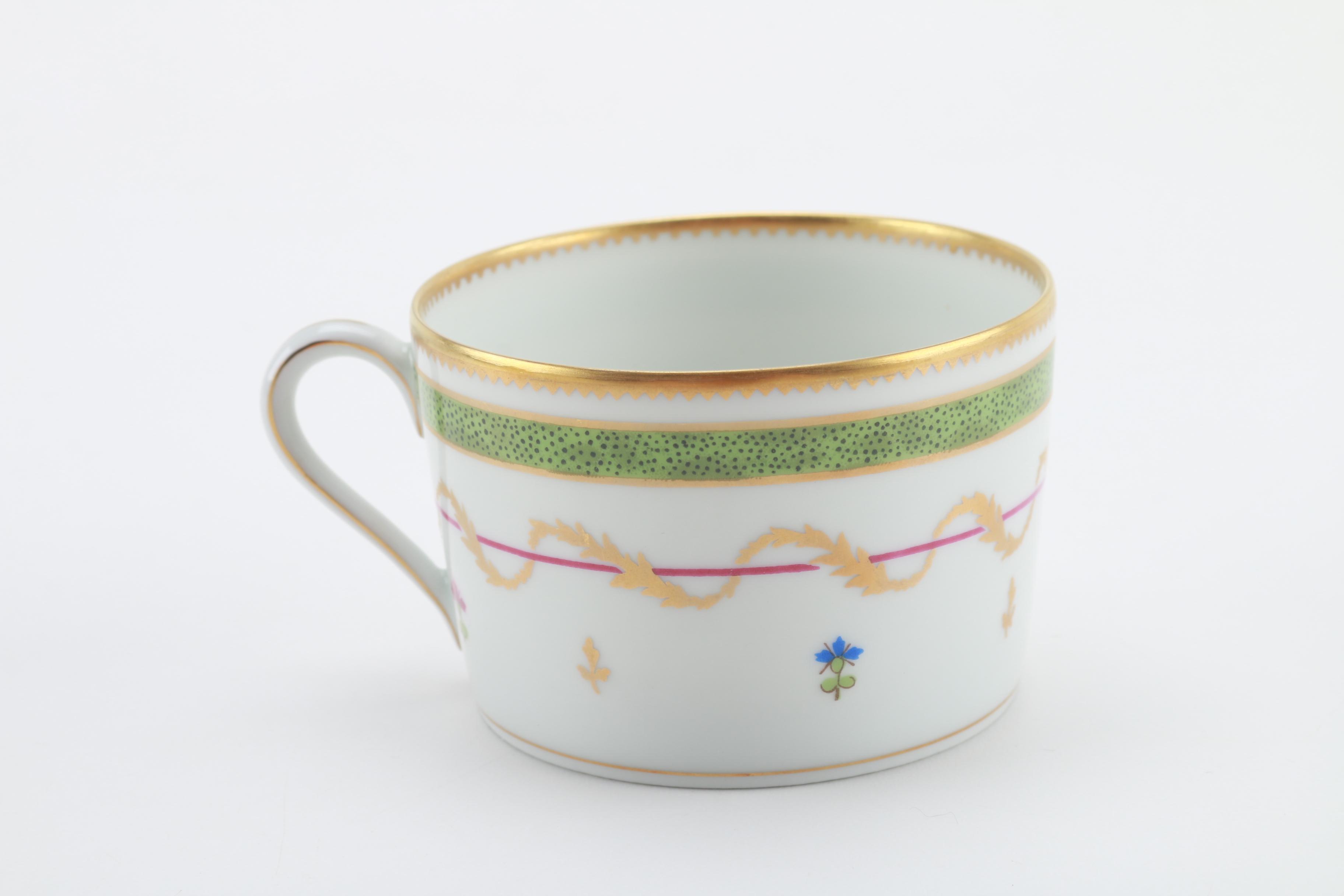 Haviland "Vieux Paris Green" China