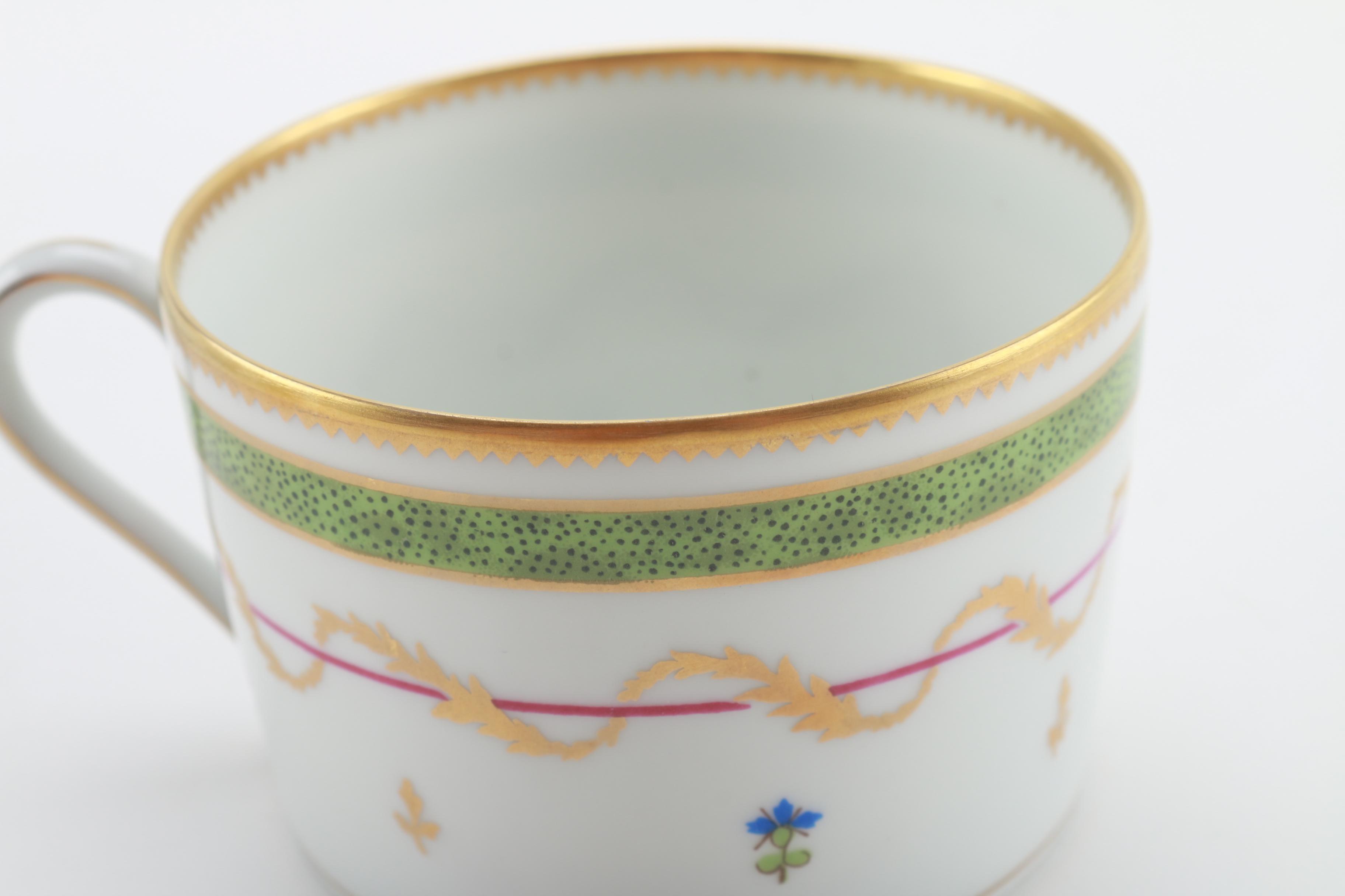 Haviland "Vieux Paris Green" China