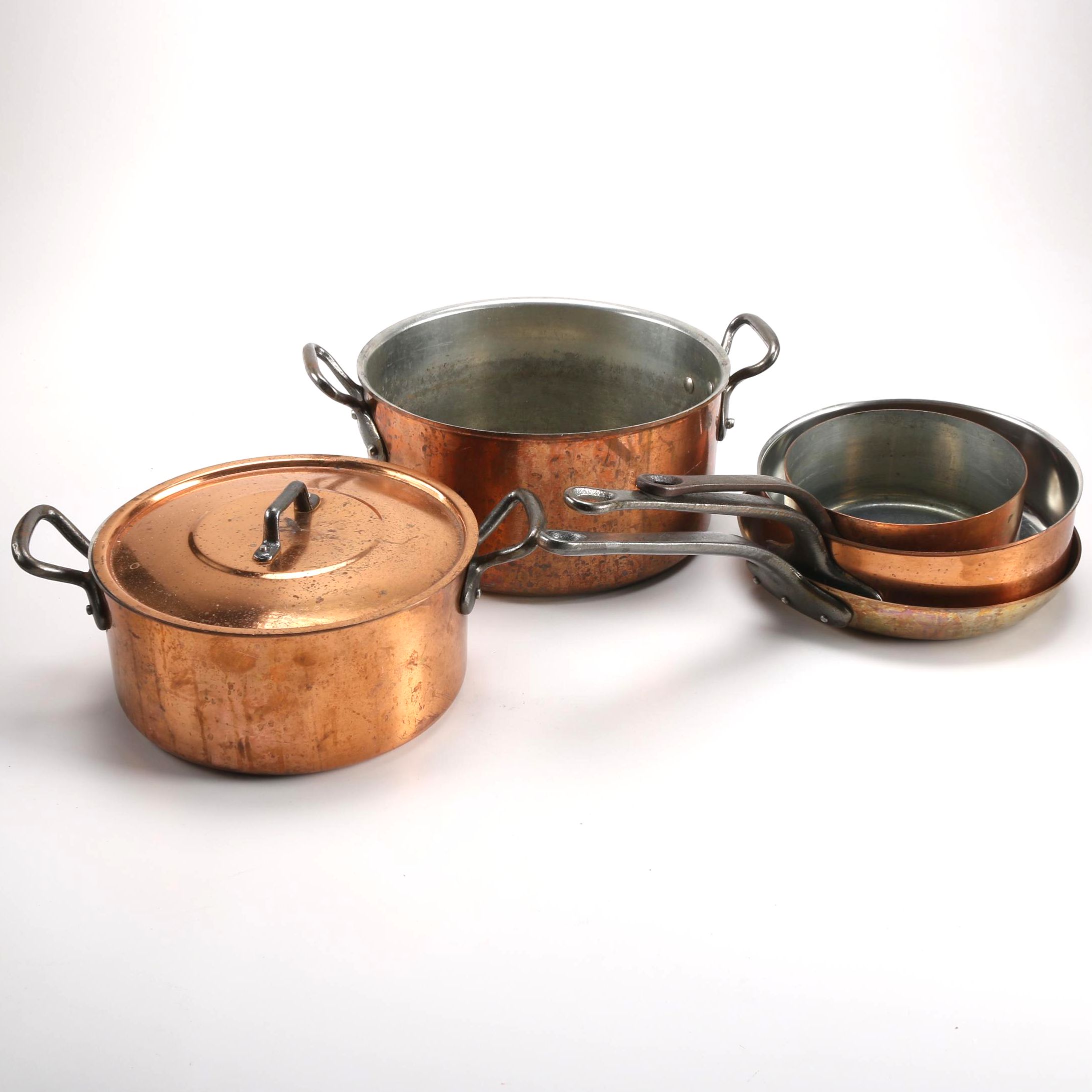 Copper Finish Cookware