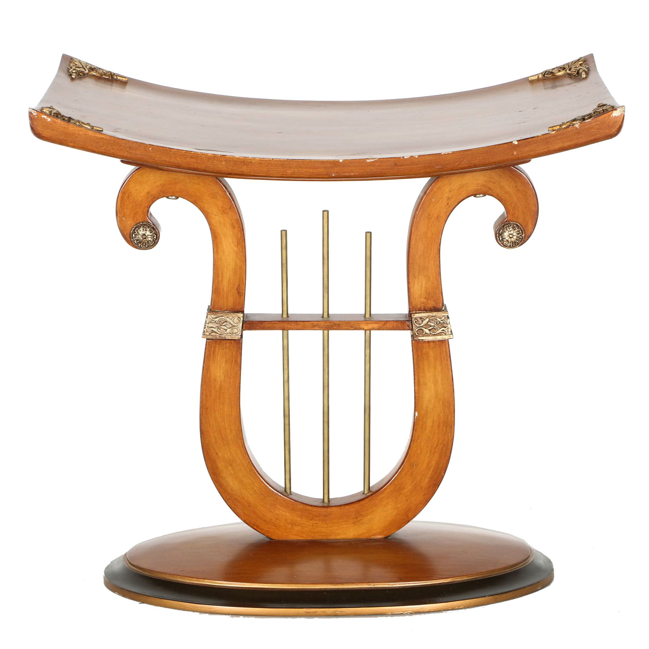 Lyre Accent Table