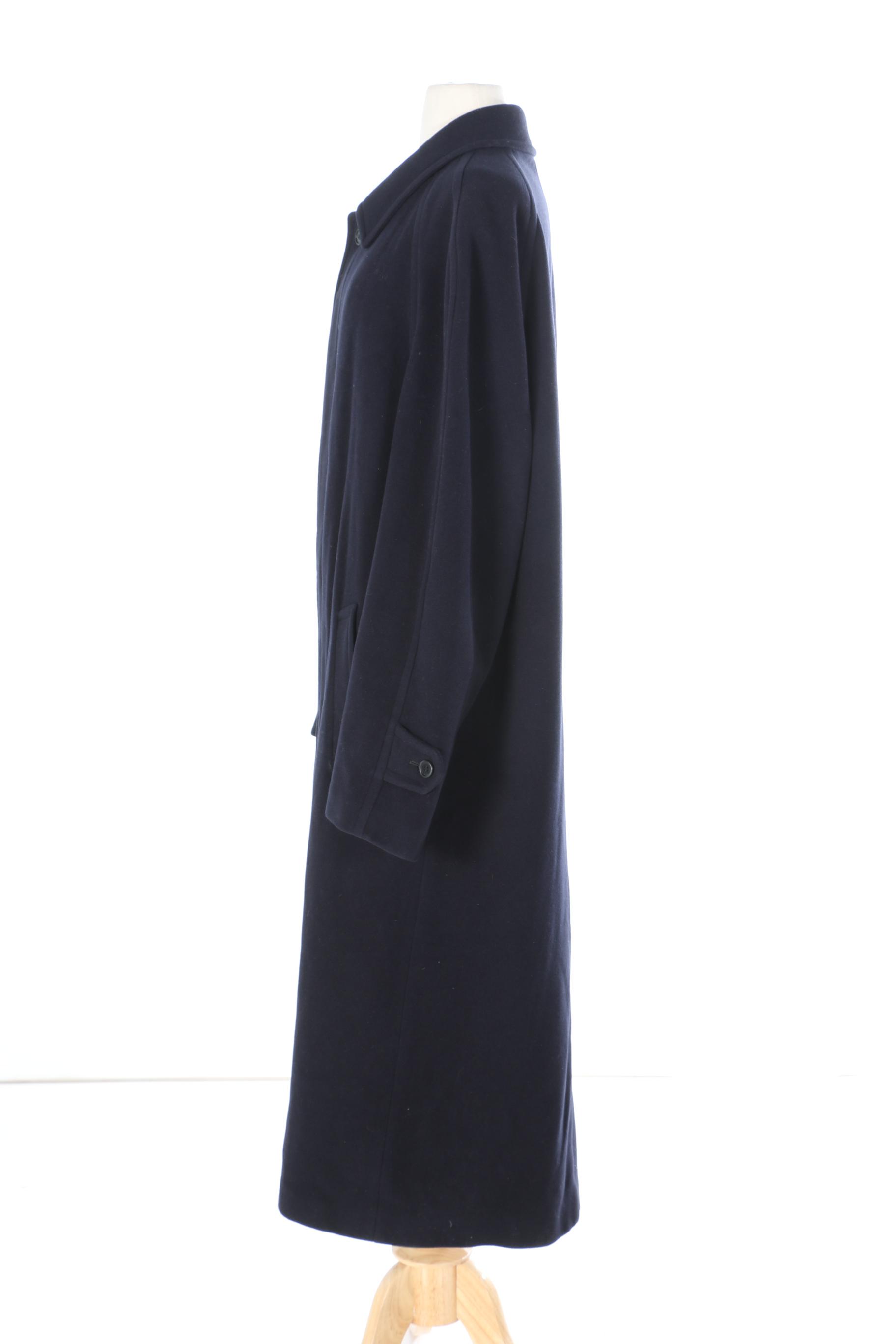 Brooks Brothers Navy Wool Coat