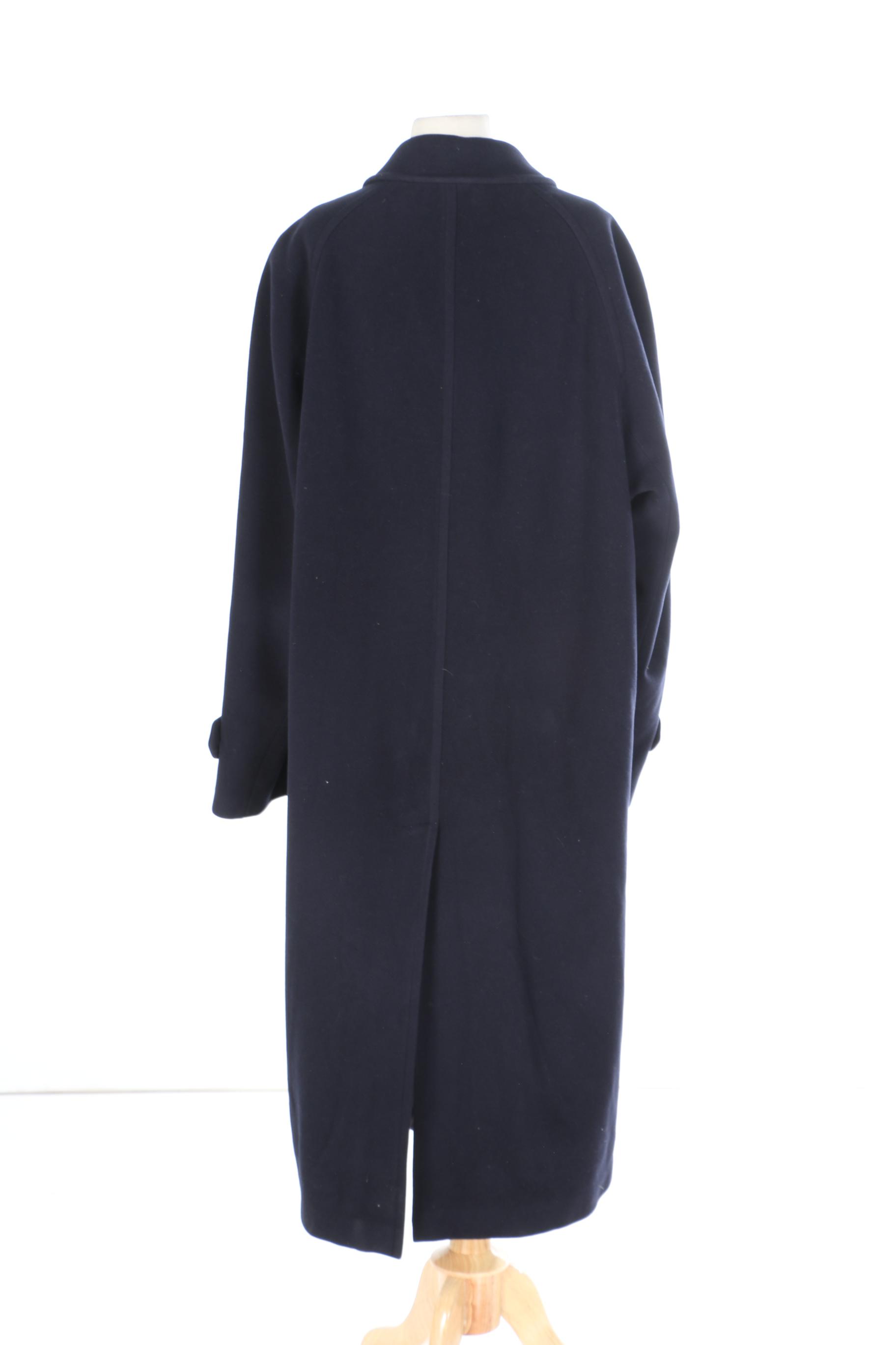 Brooks Brothers Navy Wool Coat