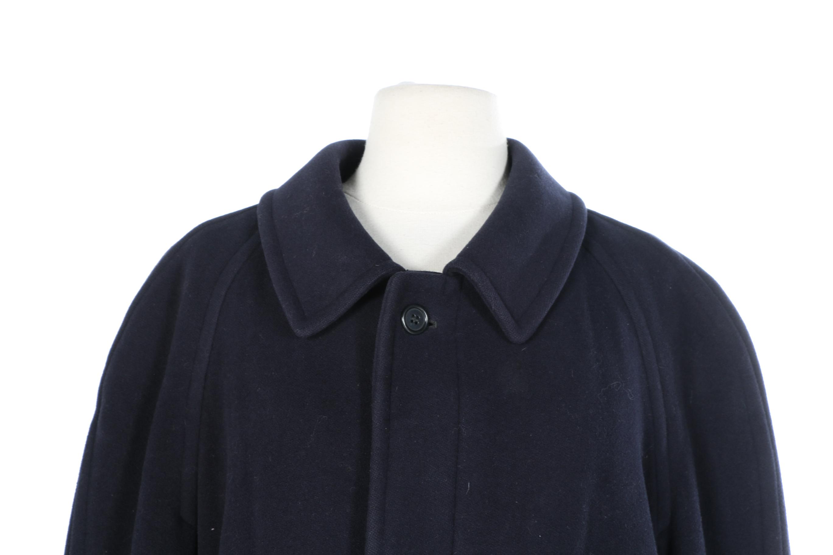 Brooks Brothers Navy Wool Coat