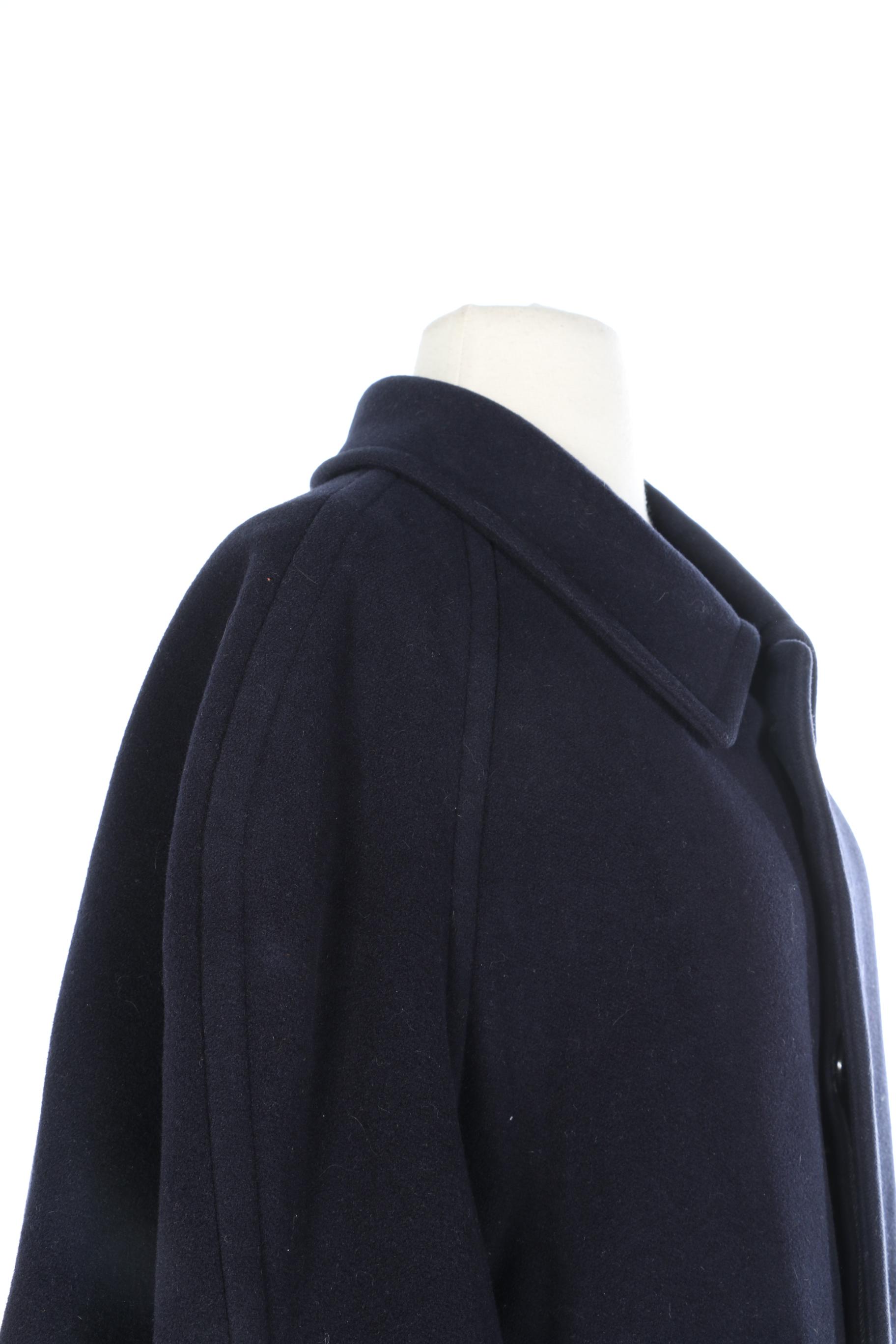 Brooks Brothers Navy Wool Coat