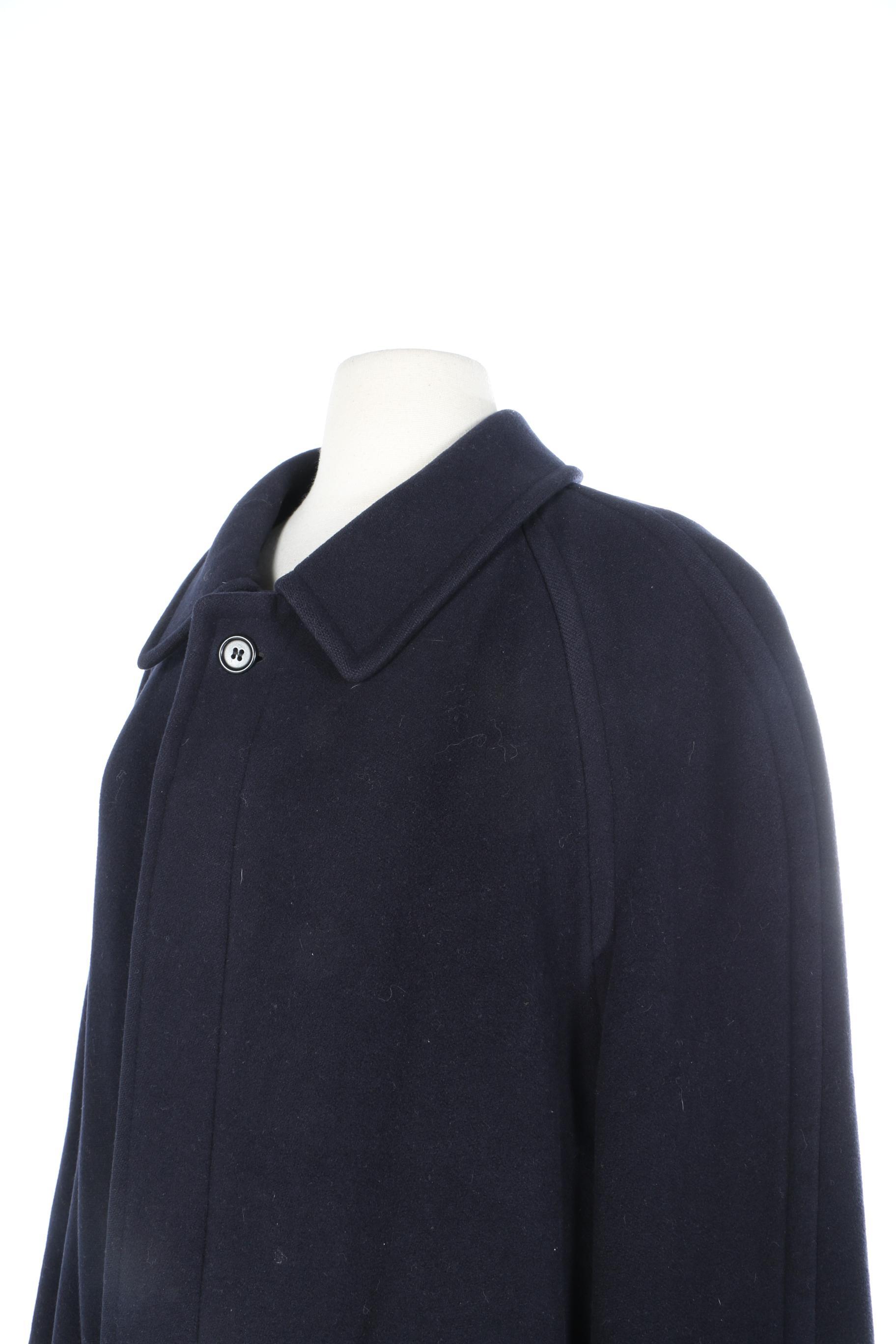 Brooks Brothers Navy Wool Coat