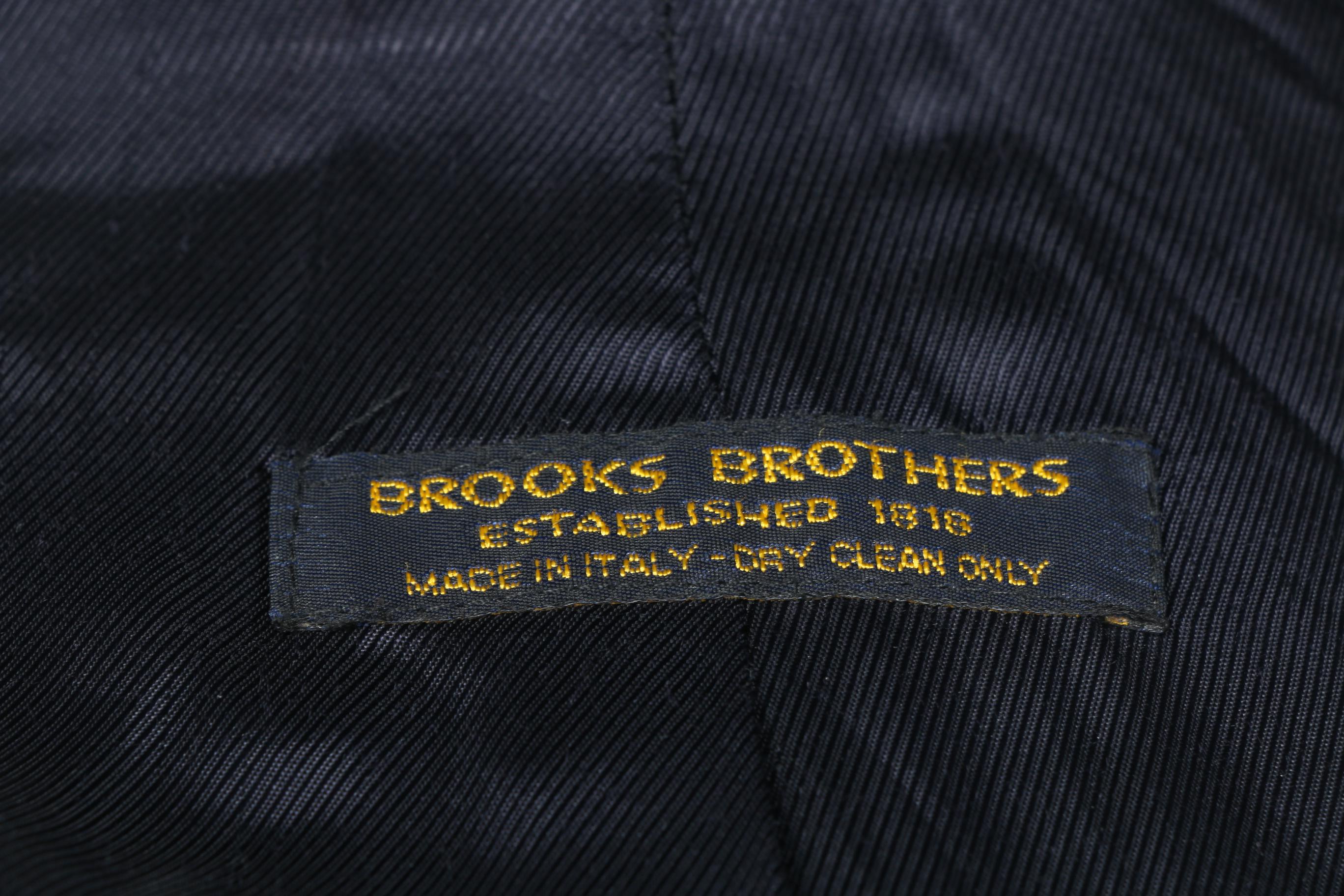 Brooks Brothers Navy Wool Coat