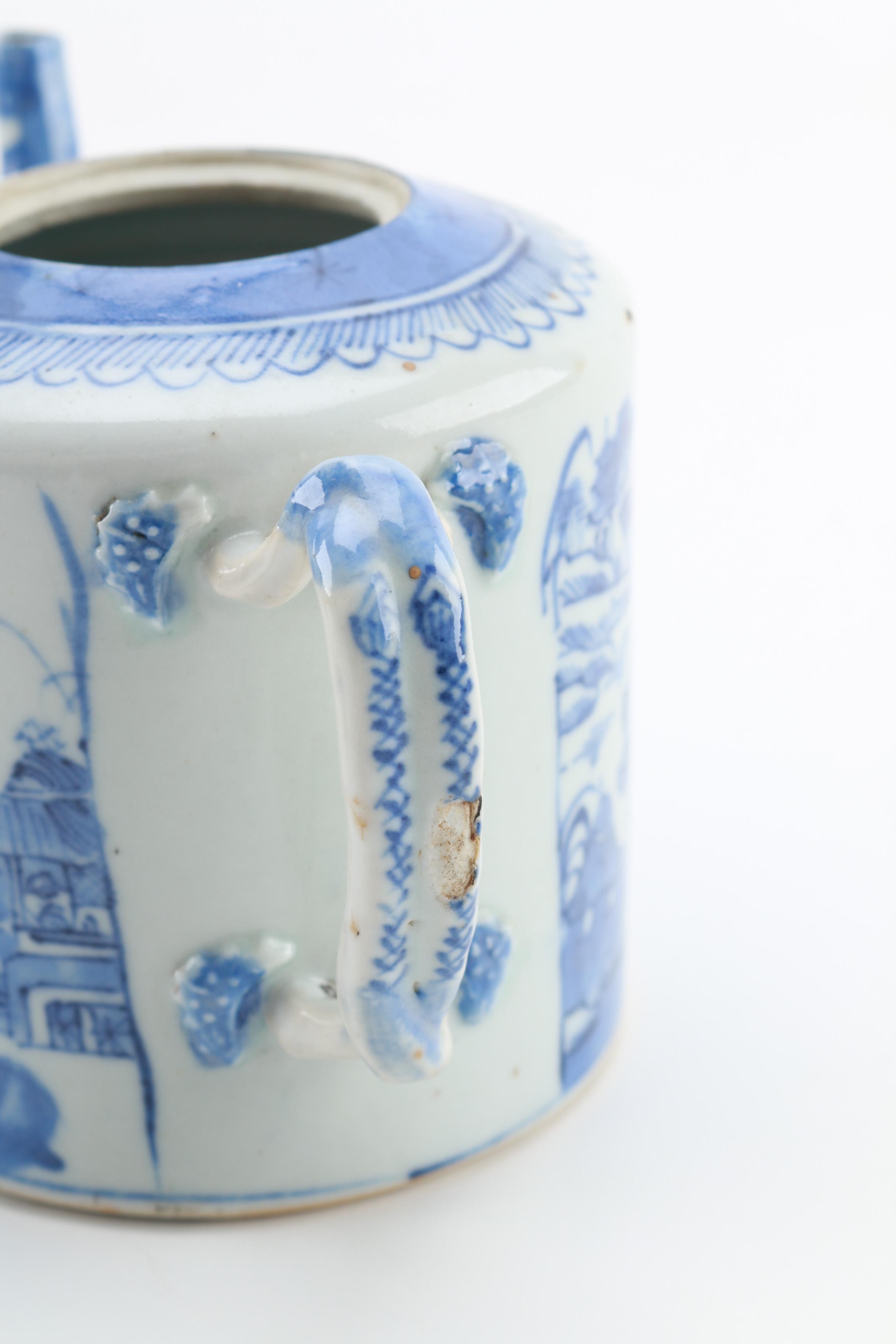 Chinese Ceramic Bowl and Teapot