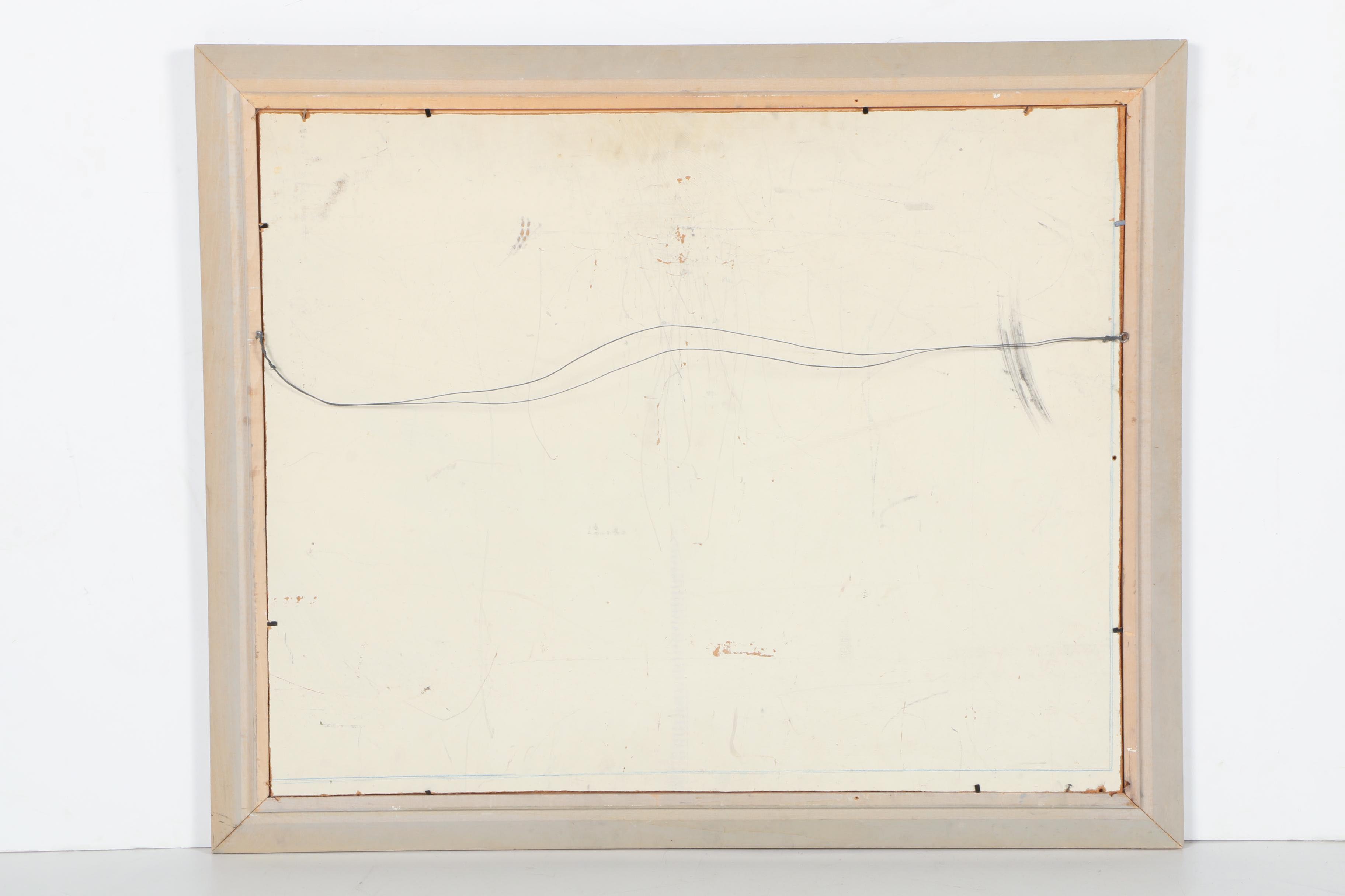 Roe B. Moore Oil Painting on Board of Landscape