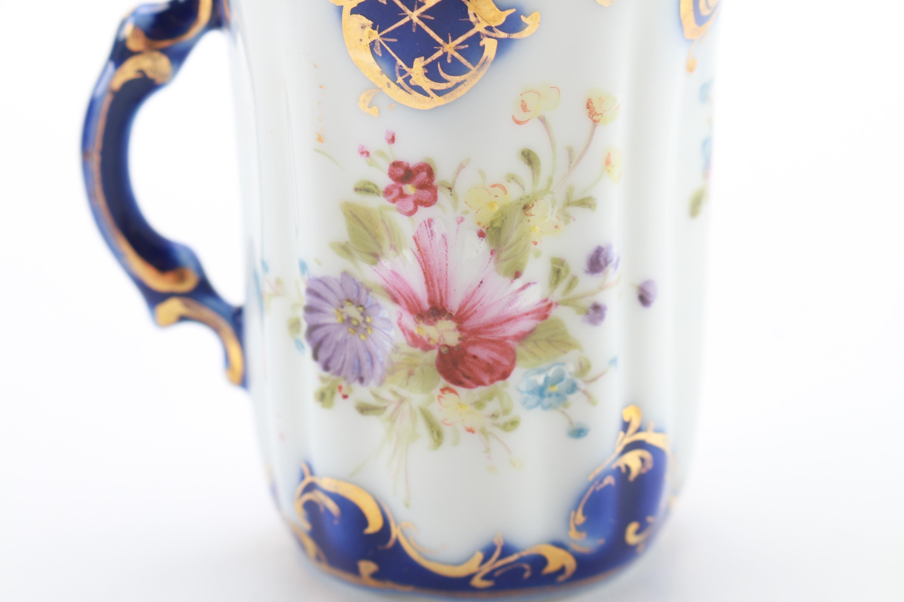 Japanese Meiji Period Imari Ware Bowl and Dowsie Coture Mug