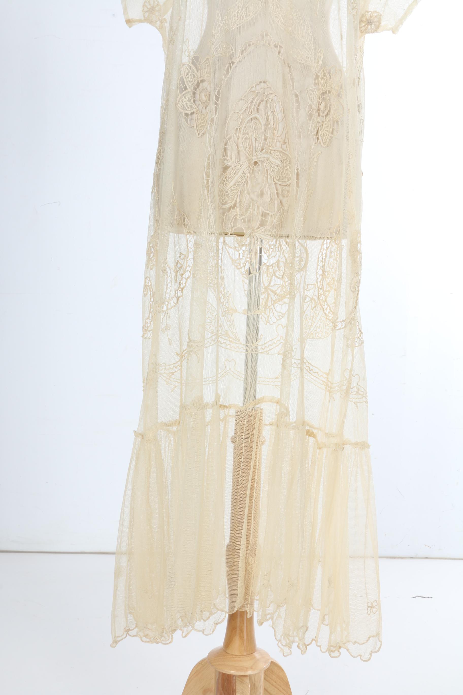 Vintage Sheer Floral Wedding Slip