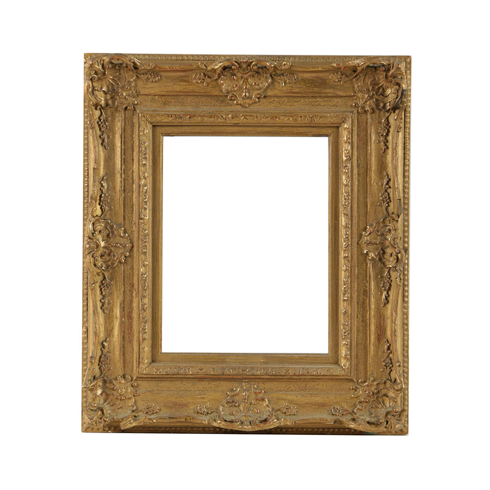 19th Century Louis XV Style Gilt and Gesso Frame