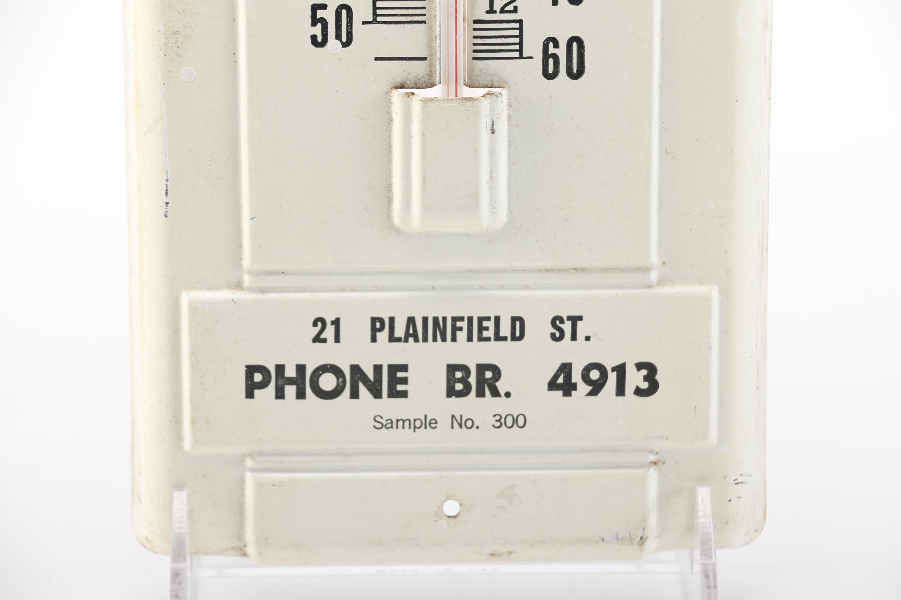 Vintage Walker Farm Thermometer
