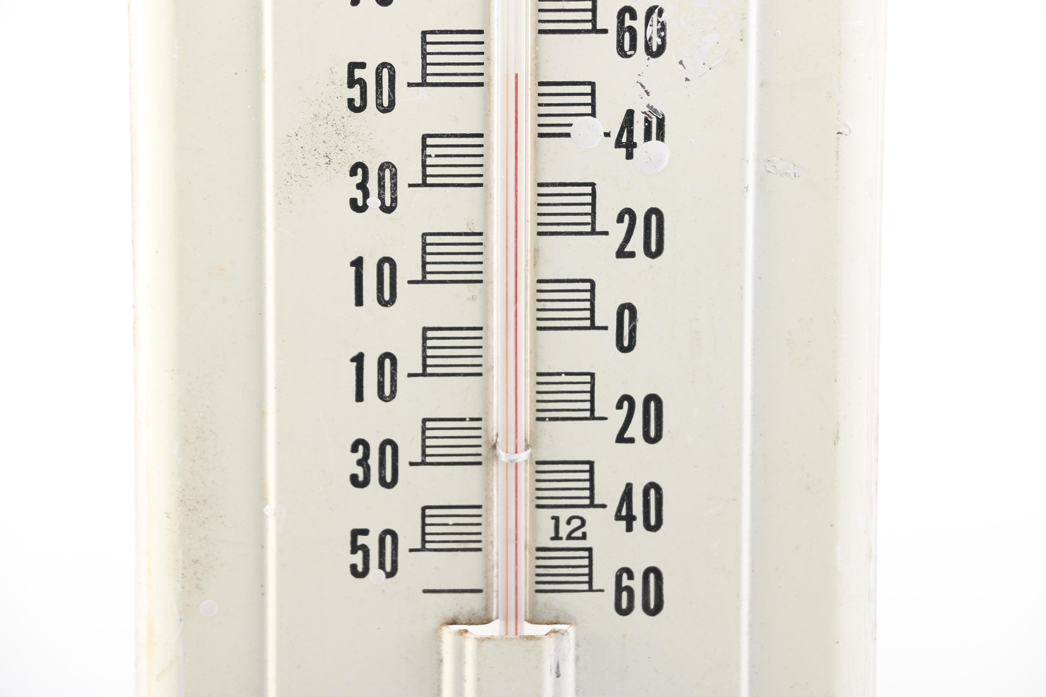 Vintage Walker Farm Thermometer