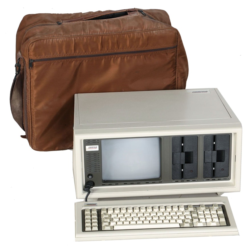 Vintage Compaq Portable Computer