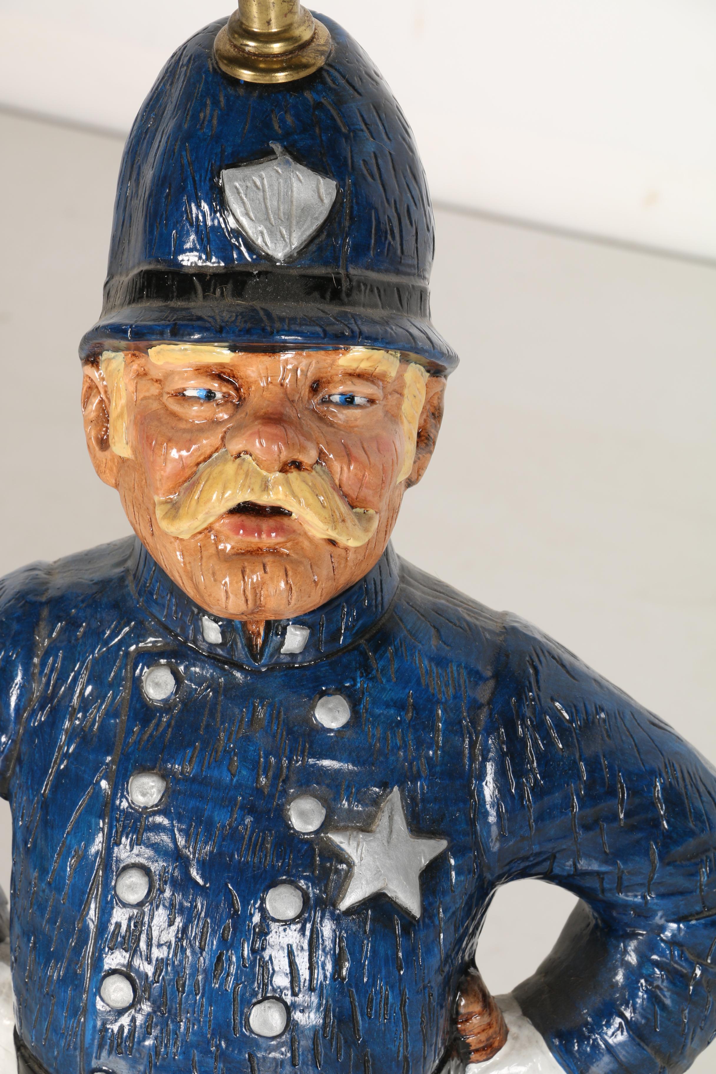Policeman Figural Table Lamp