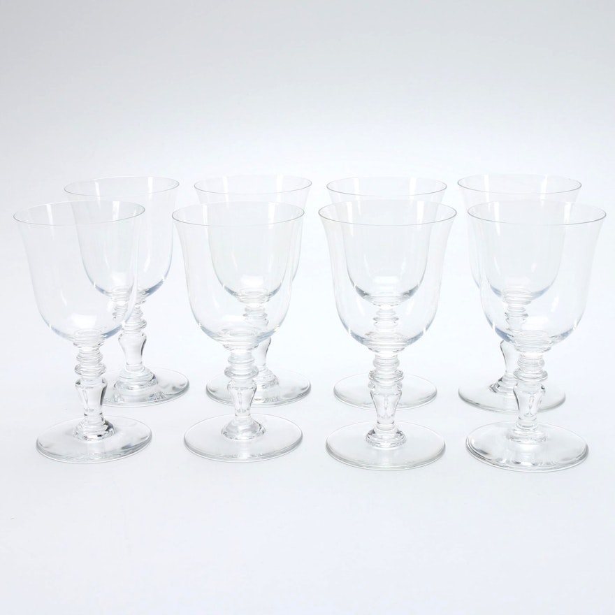 Baccarat "Provence" Crystal Water Goblets