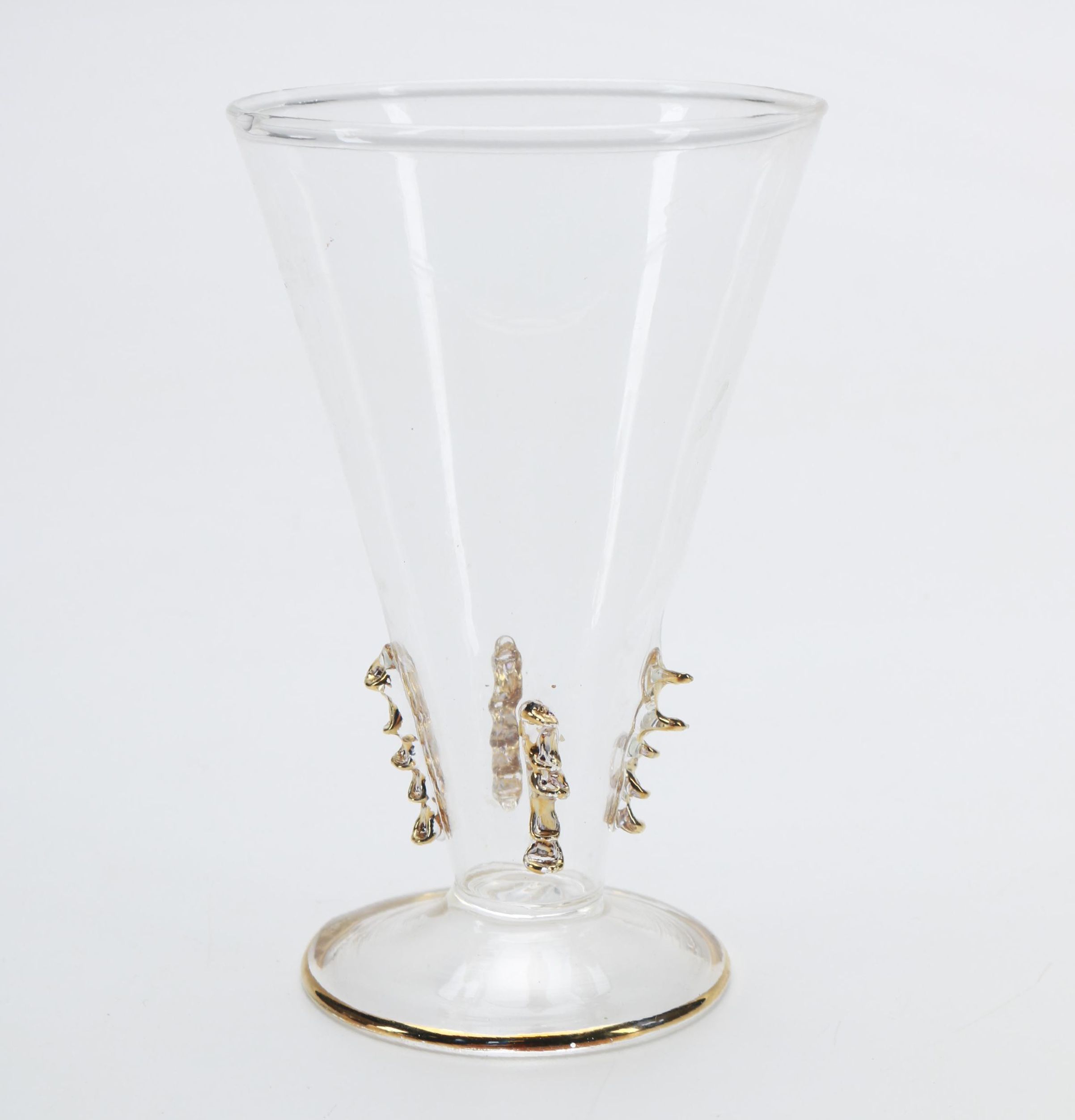 Abigails "Amber Fins" Water Goblets