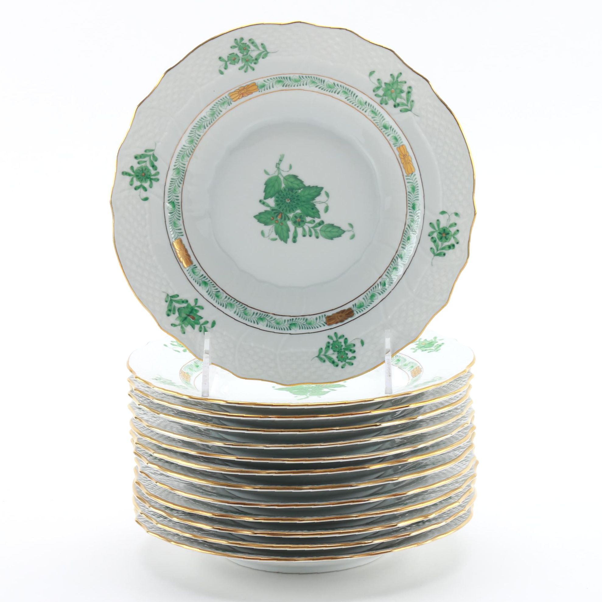 Herend "Chinese Bouquet Green" China