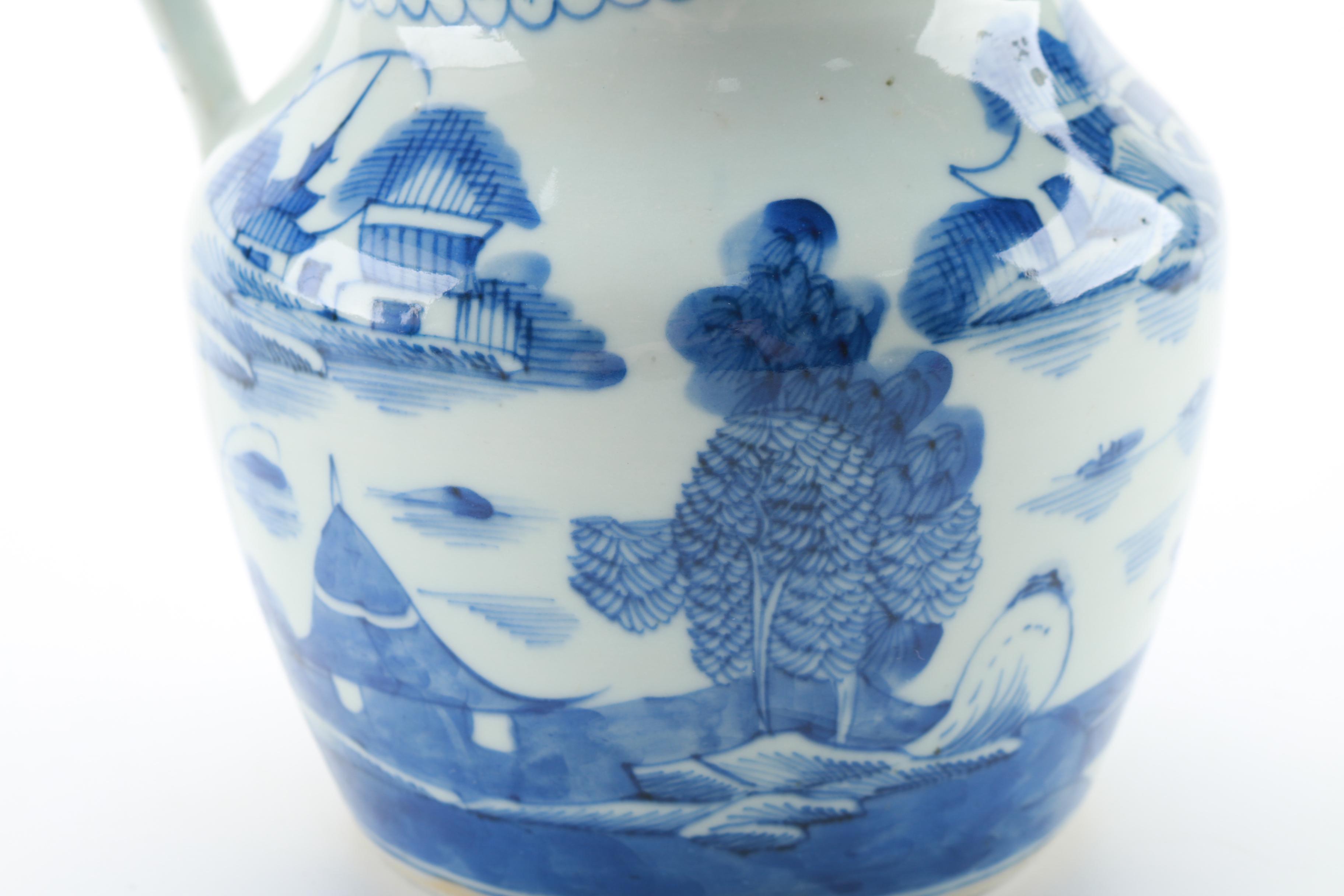 Chinese Blue and White Pitcher