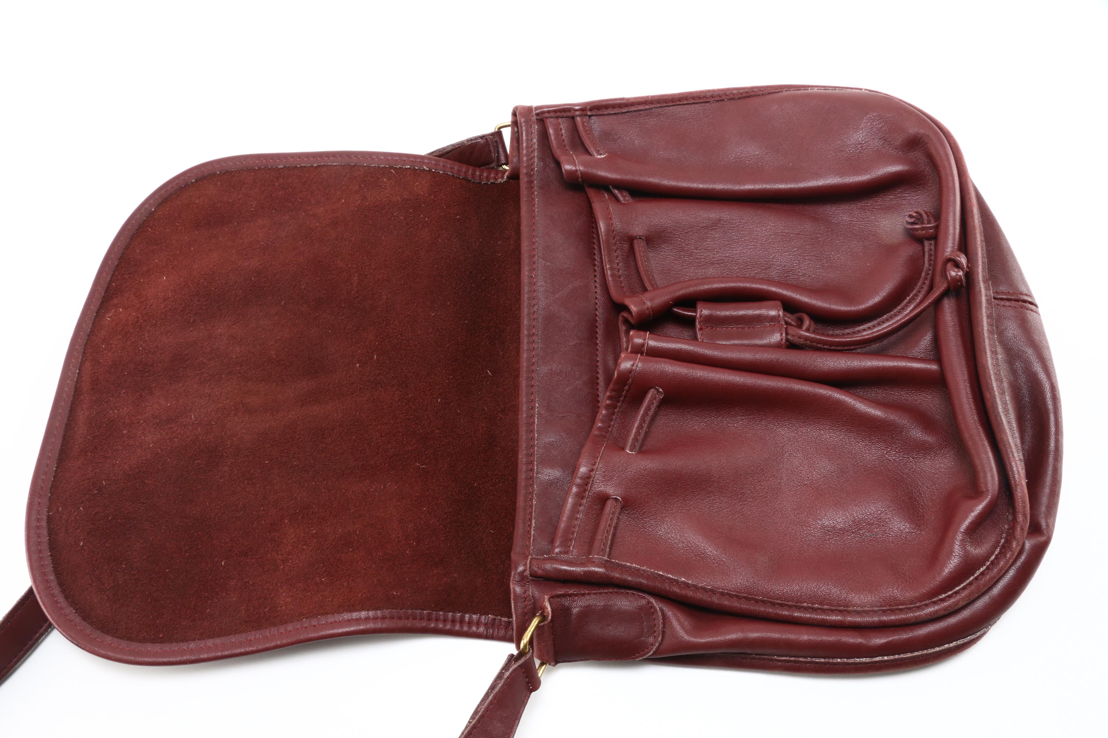 Circa 1972 Coach Saddle Bag