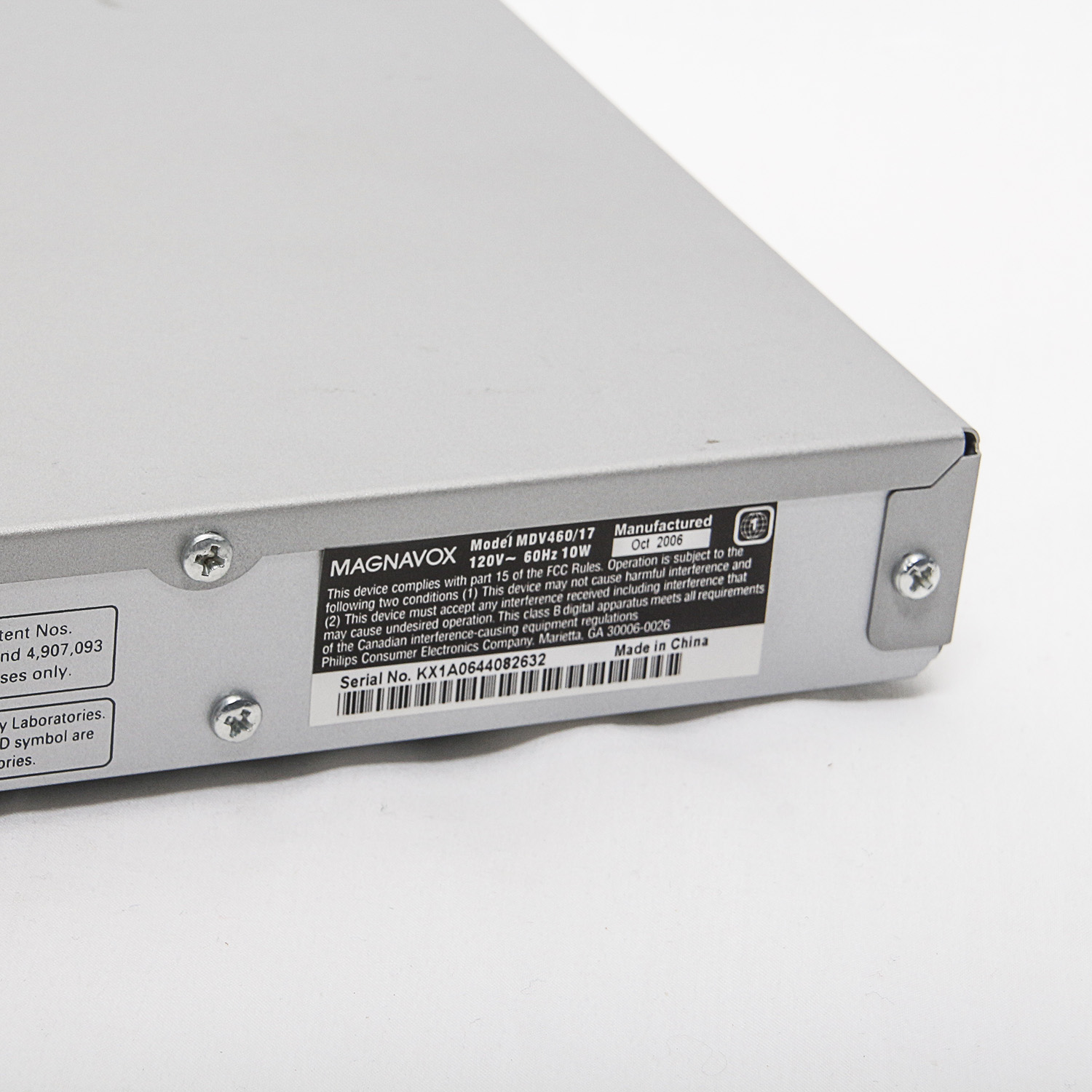 Magnavox and TruTech DVD Players