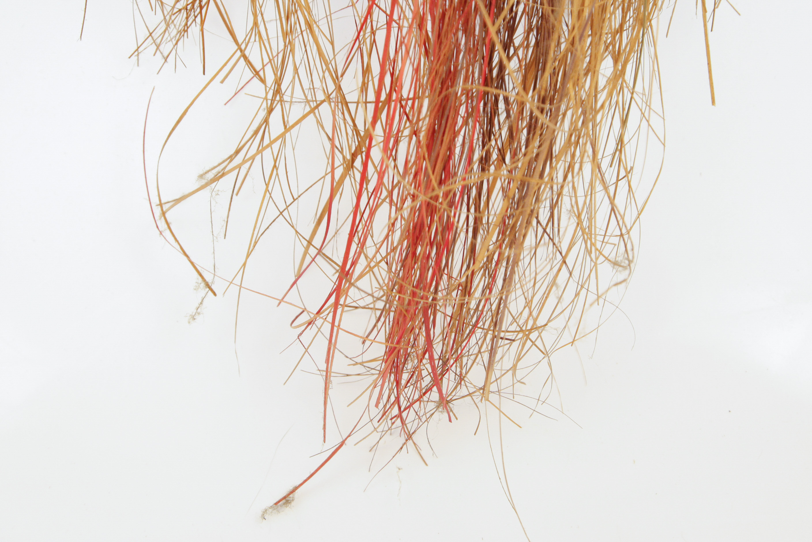 Handwoven Mexican Folk Art Straw Mask