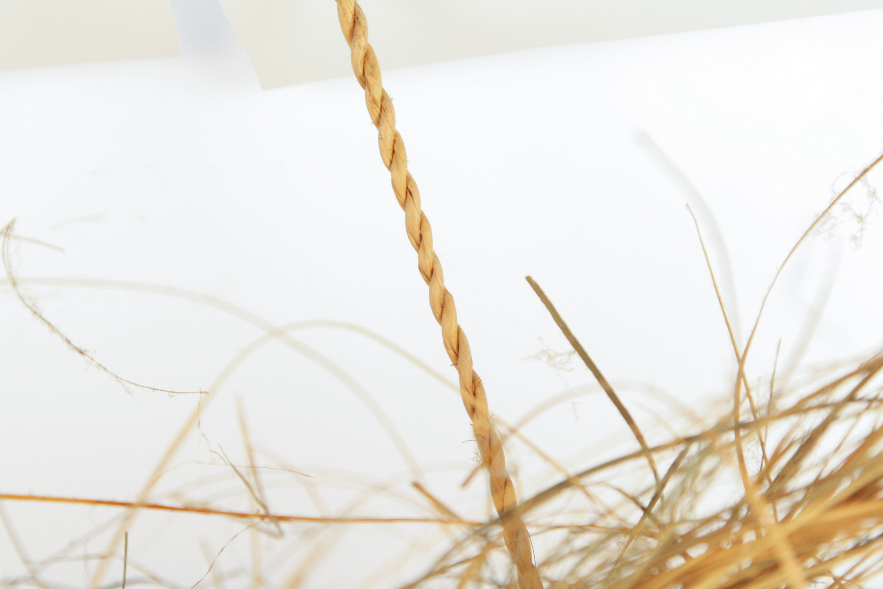 Handwoven Mexican Folk Art Straw Mask