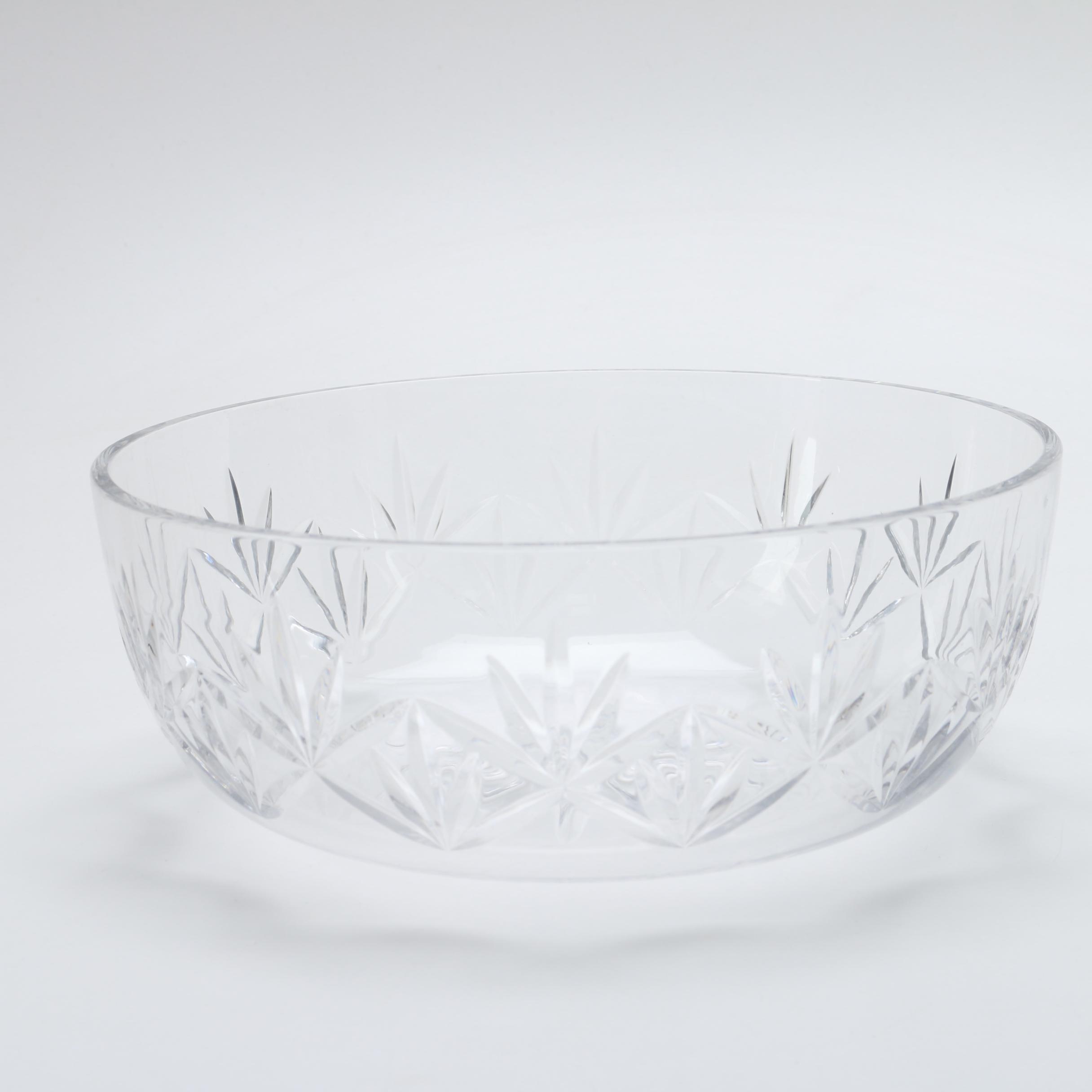 Crystal Serving Bowl