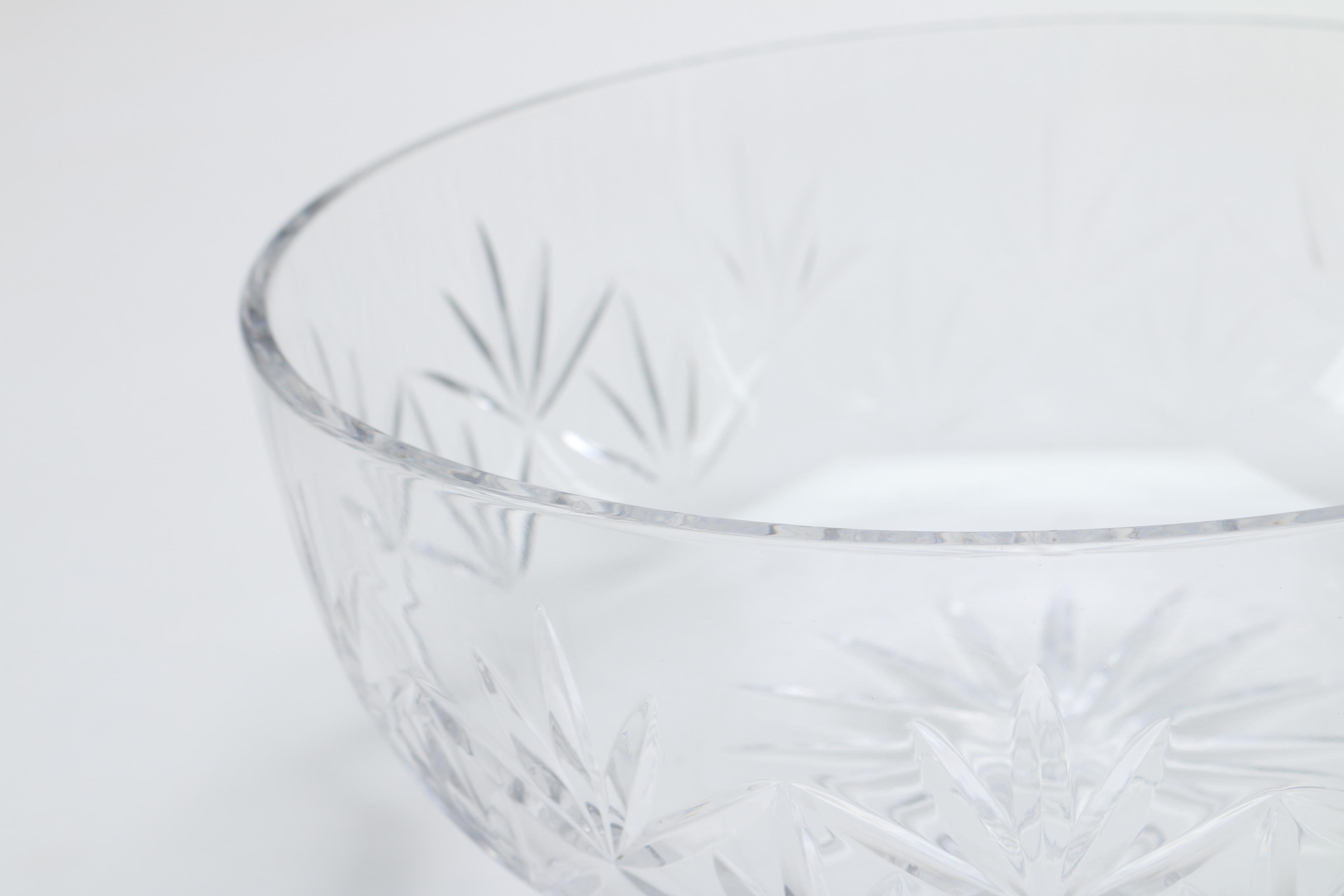 Crystal Serving Bowl