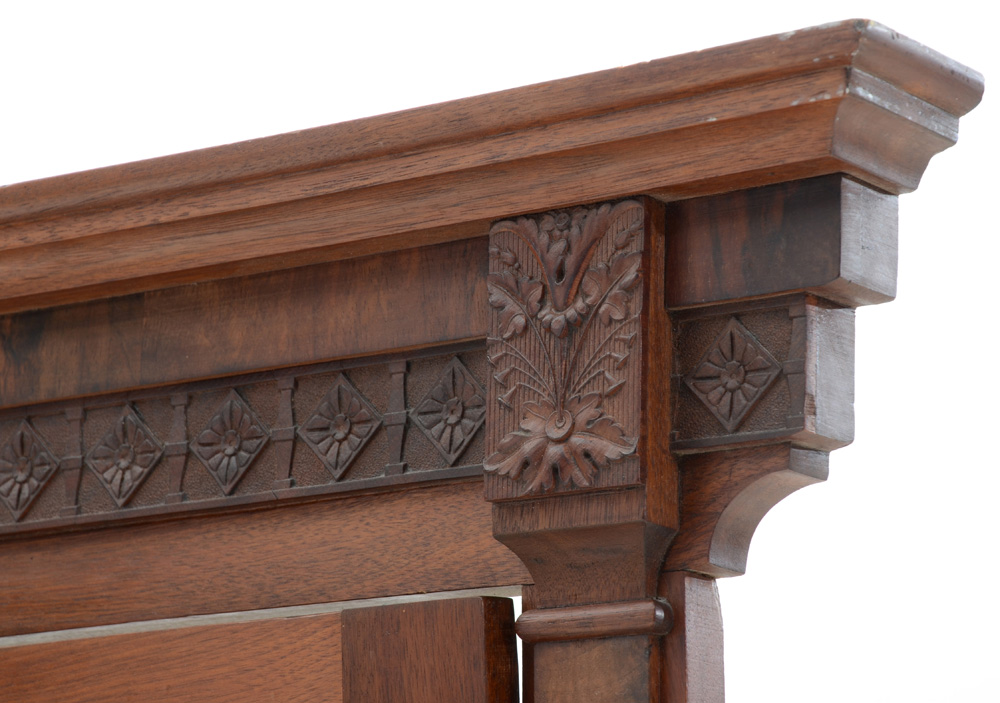 Antique Marble Top Washstand with Mirror