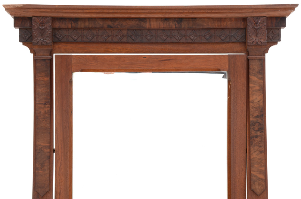 Antique Marble Top Washstand with Mirror