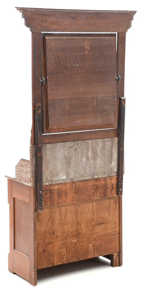 Antique Marble Top Washstand with Mirror