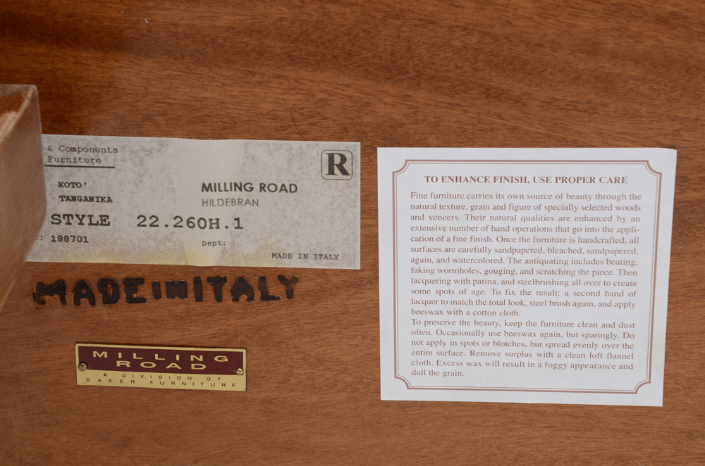 Milling Road King Size Italian Sleigh Bed