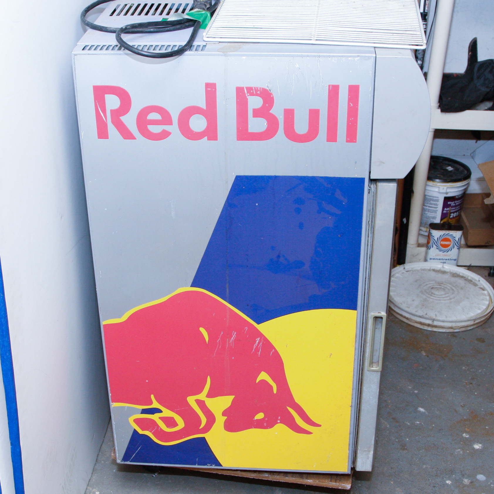 Red Bull Energy Drink Refrigerator Cooler