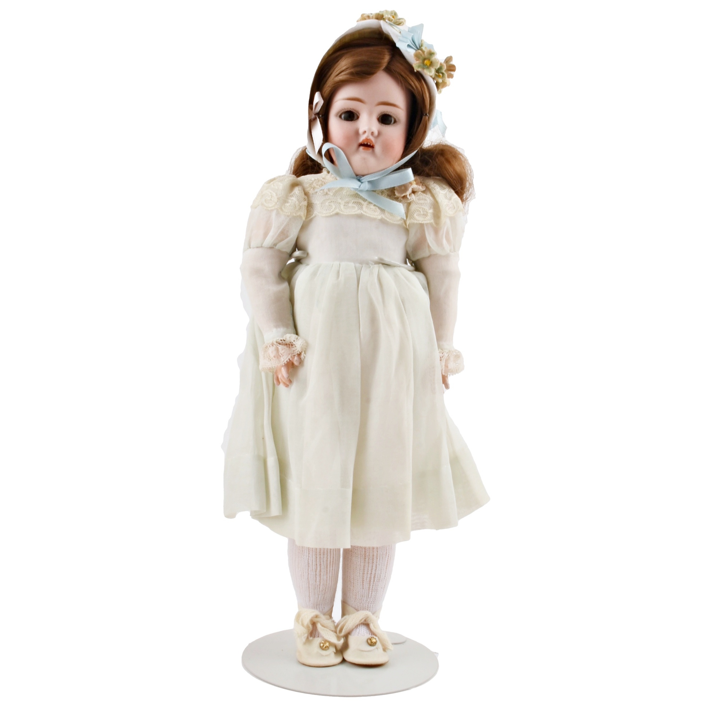 German Handwerck Bisque Head Doll with Jointed Composition Body