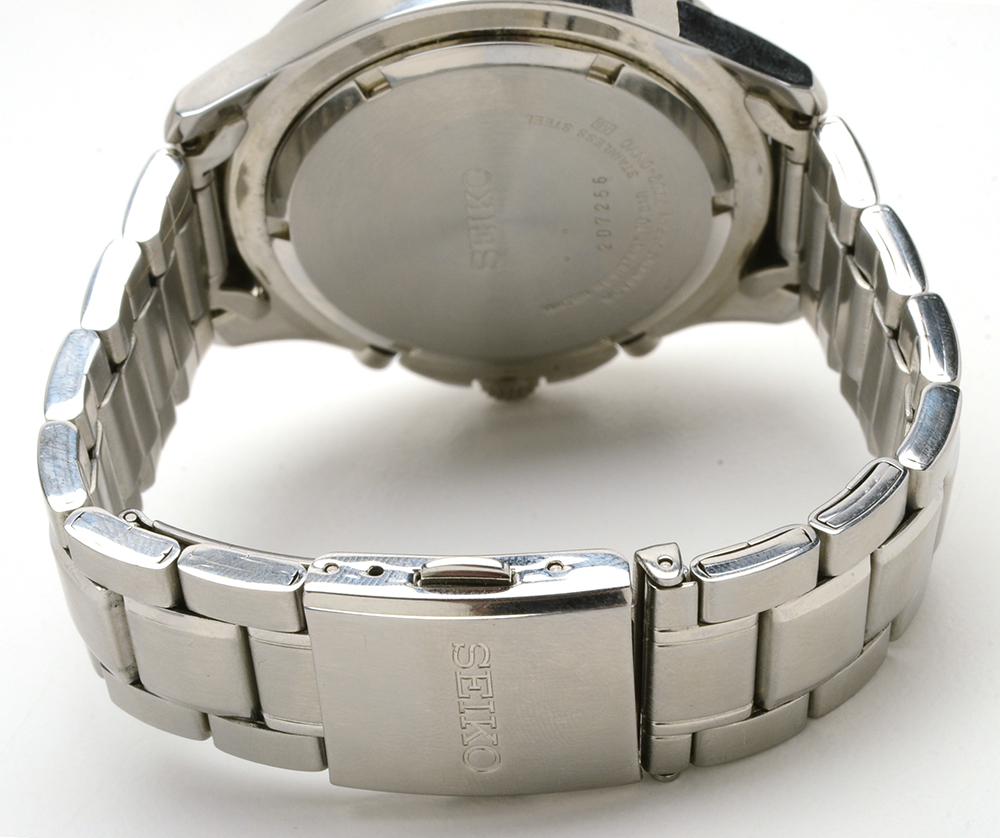 Seiko Chronograph 100M Stainless Steel Watch