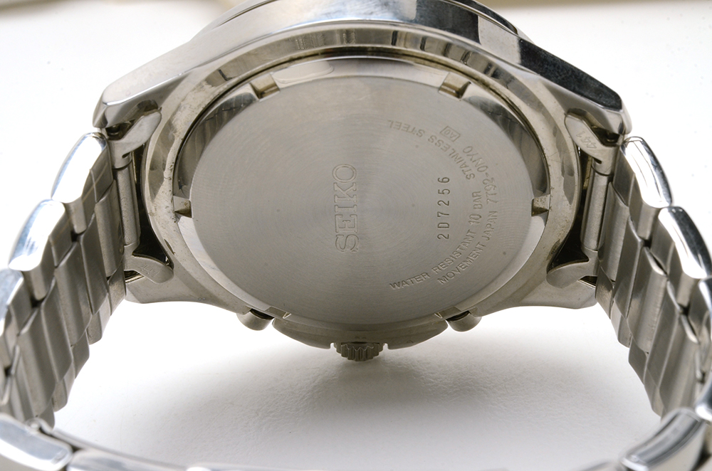 Seiko Chronograph 100M Stainless Steel Watch