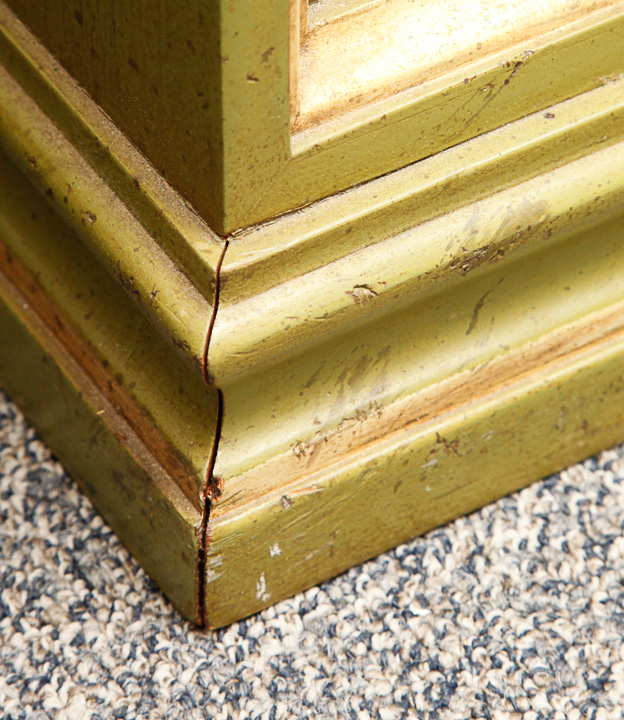 Vintage Diamond Paneled Buffet