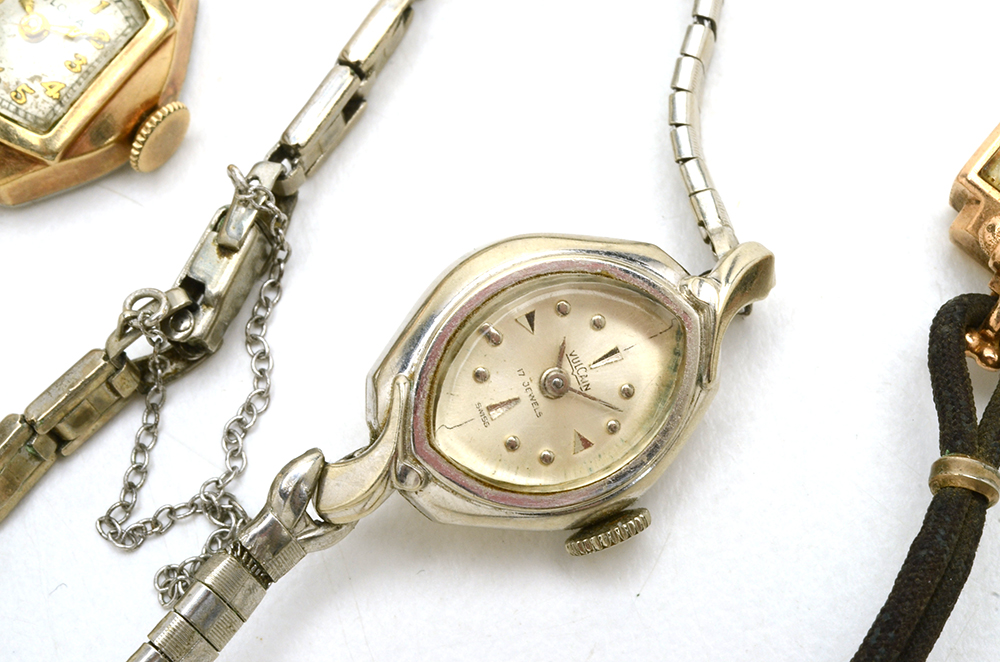 Assortment of Three Vintage Women's Watches Including Bulova