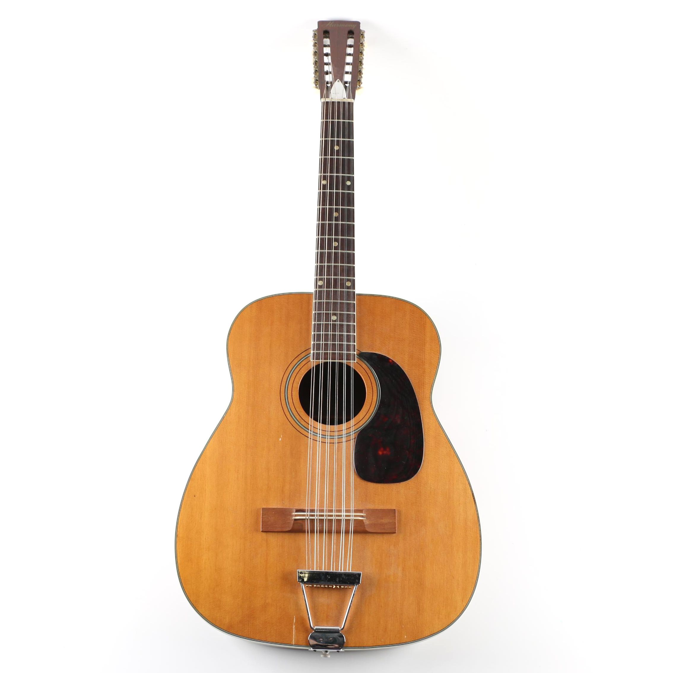 Vintage Harmony Sovereign 12-String Jumbo Acoustic Guitar