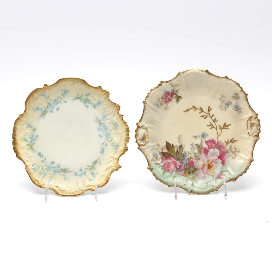 Pair of Limoges Plates