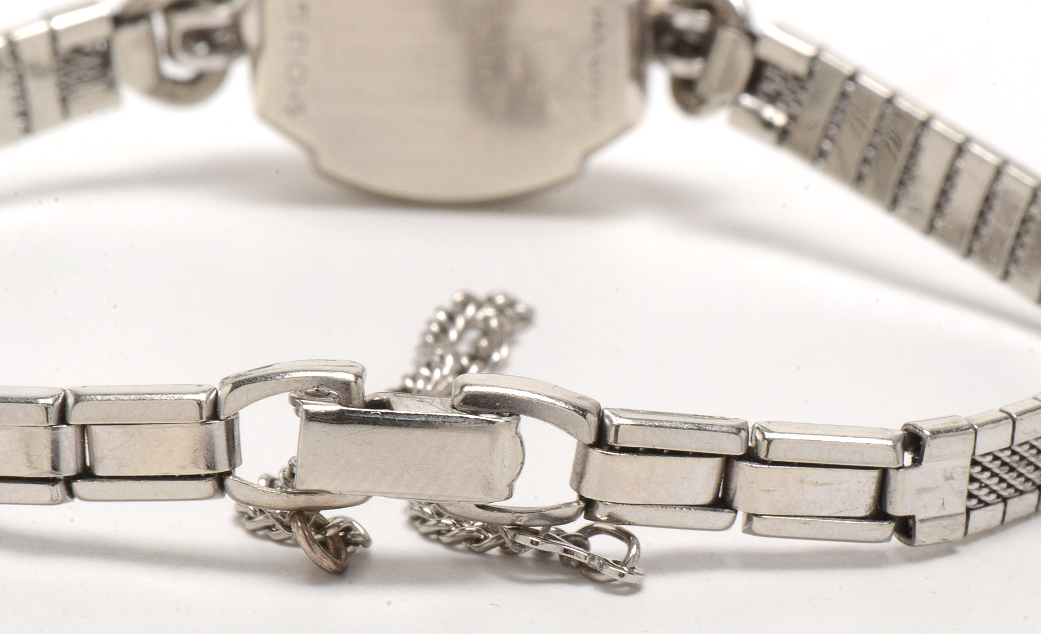 Vintage Ernest Borel 14K White Gold Women's Watch