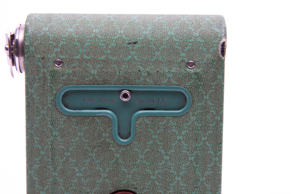 Vintage Kodak "Petite"  Mint Green Folding Camera