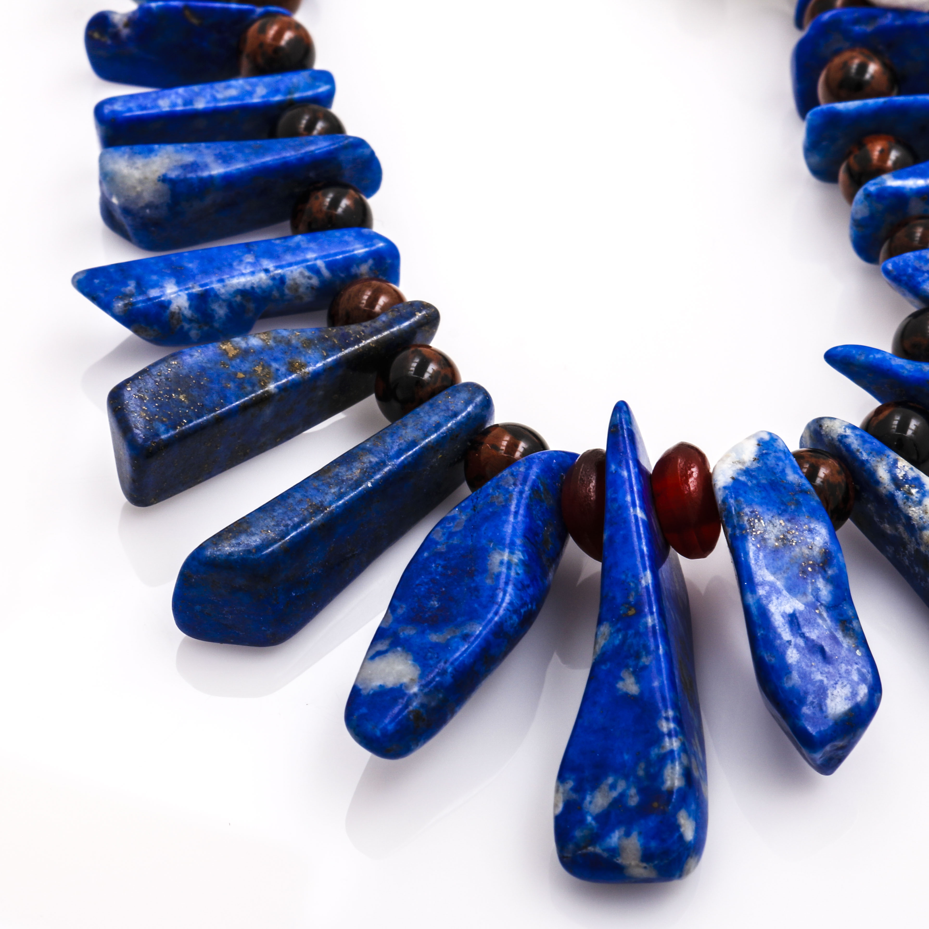 Pair of Lapis Lazuli Necklaces