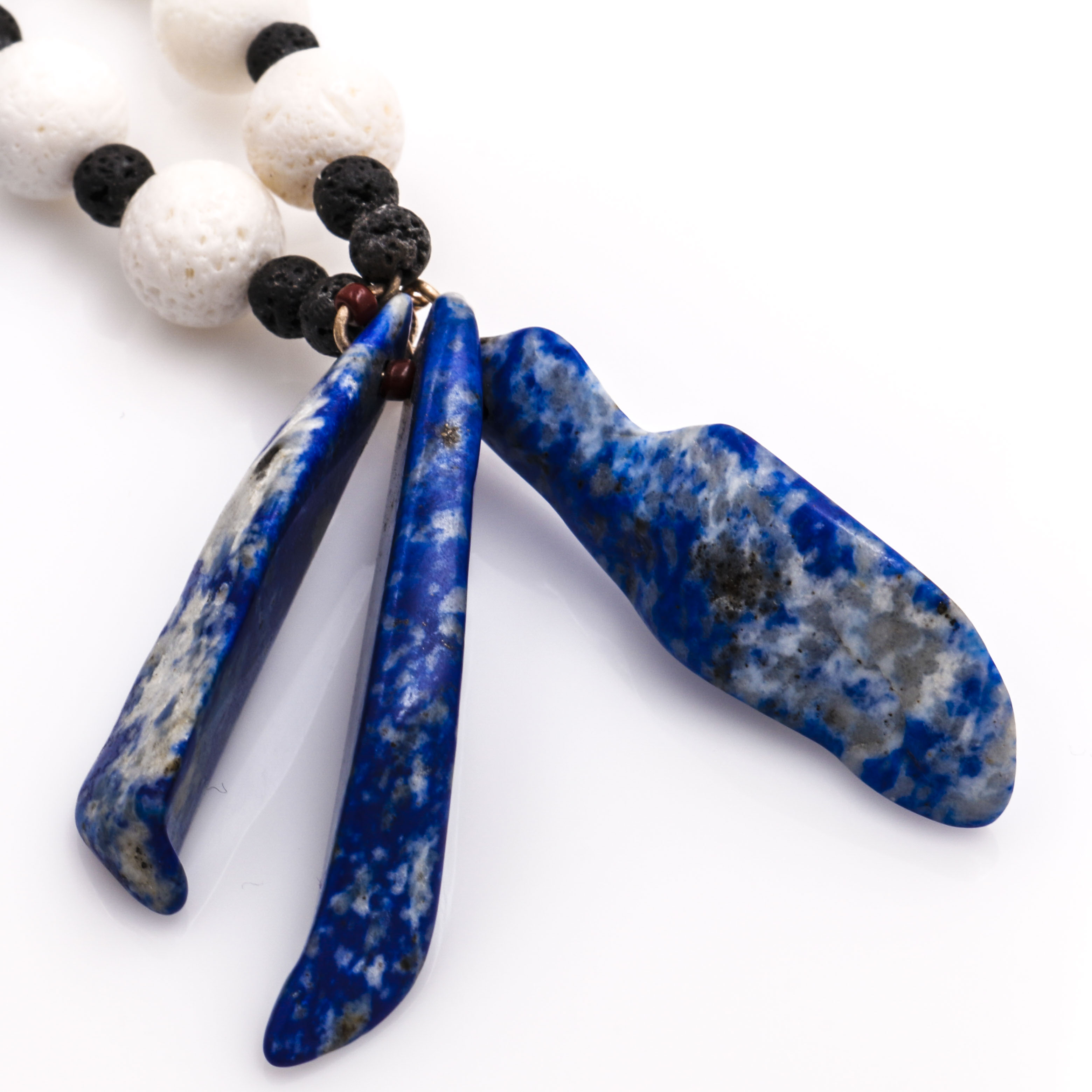 Pair of Lapis Lazuli Necklaces