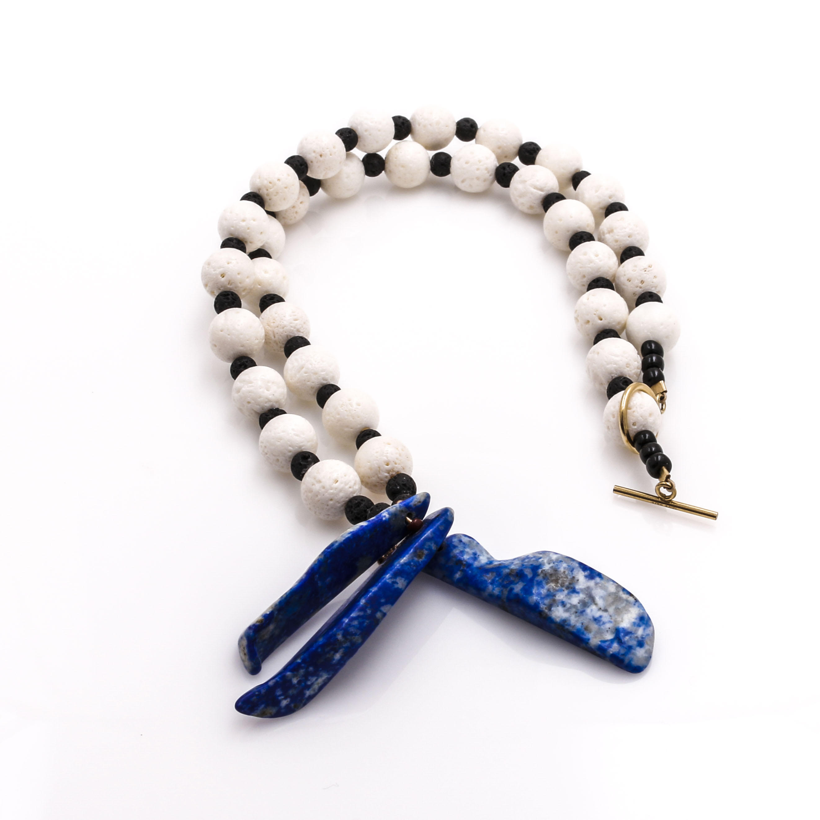 Pair of Lapis Lazuli Necklaces