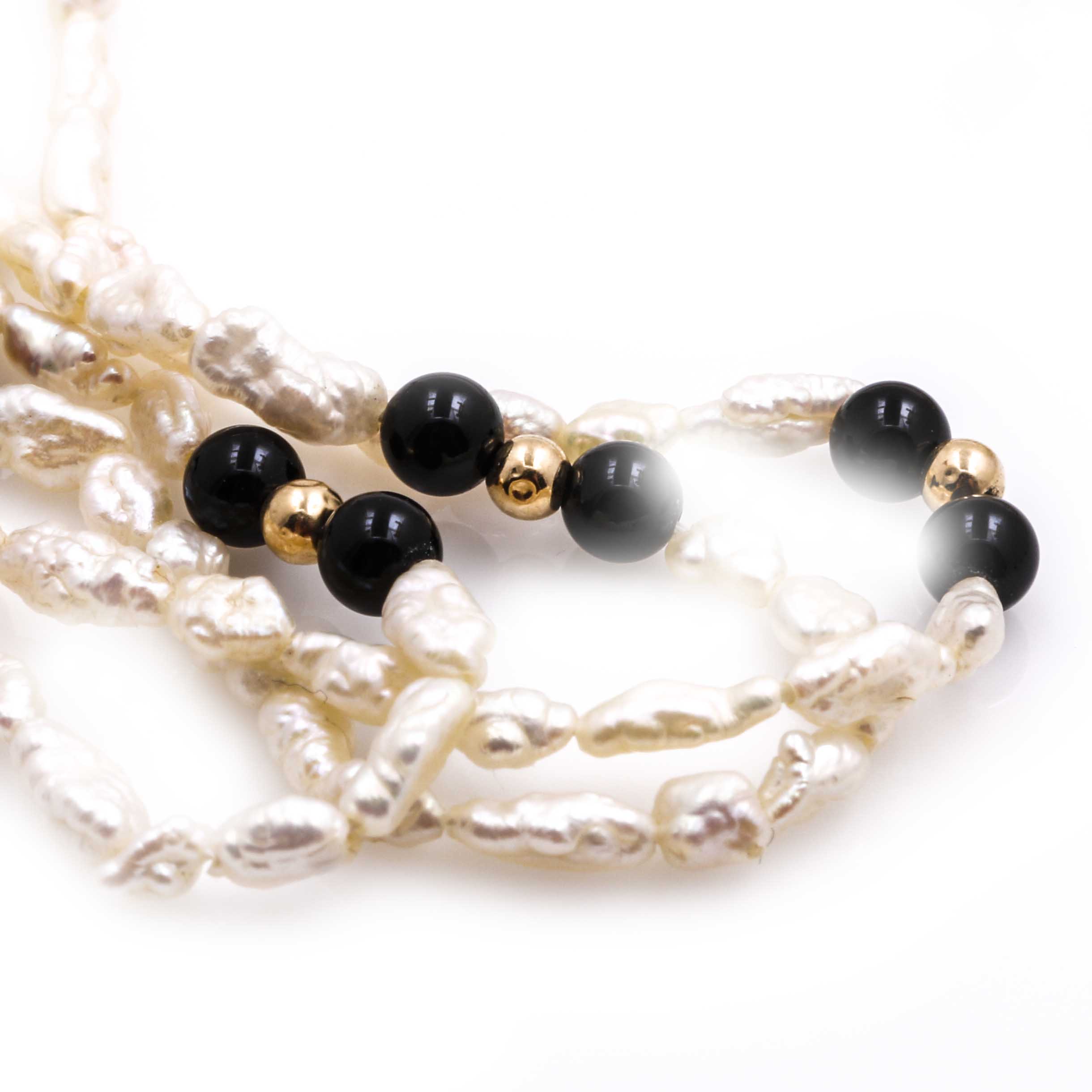 Pearl and Gemstone Jewelry with 14K Yellow Gold Findings