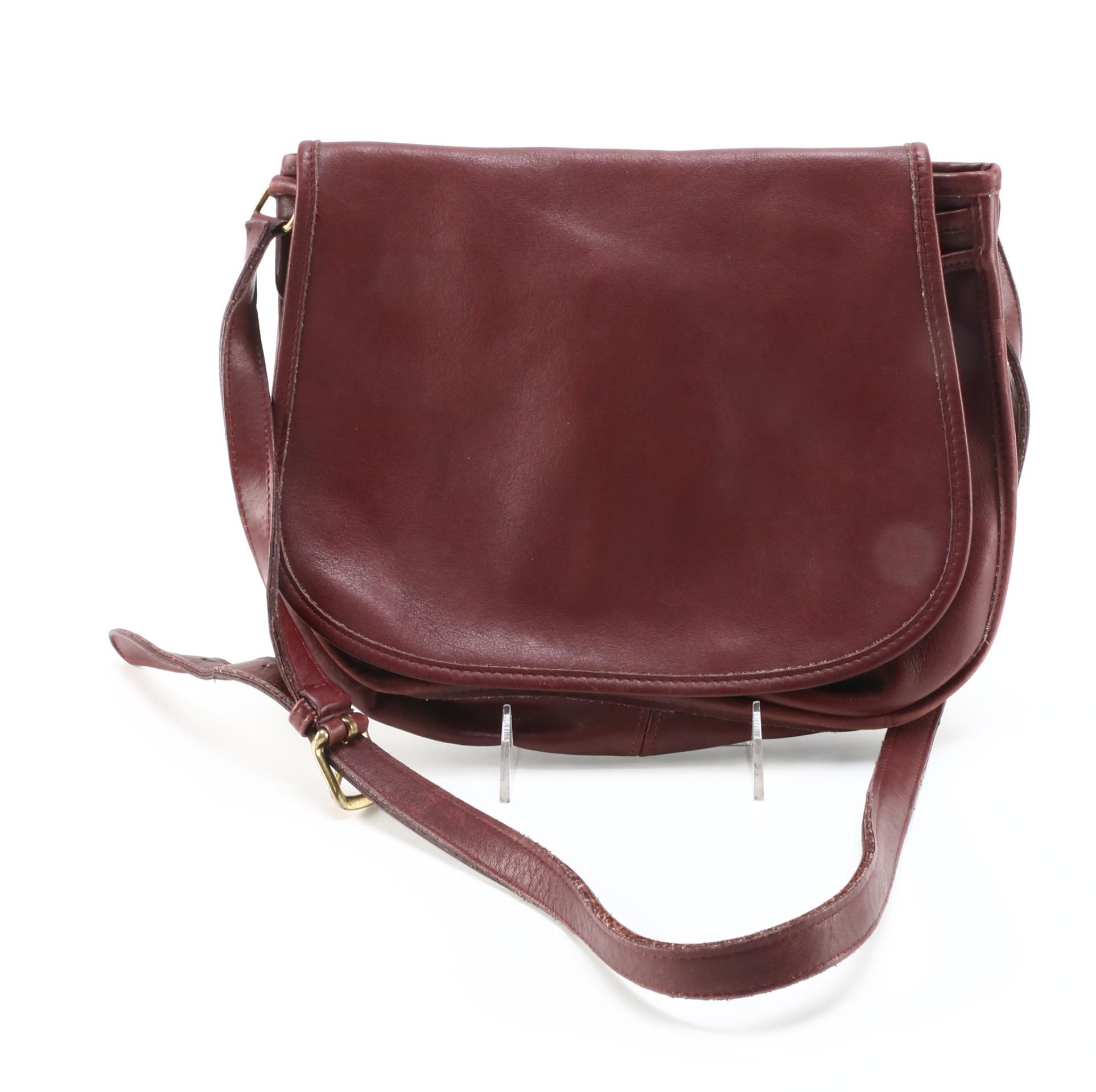 Circa 1972 Coach Saddle Bag